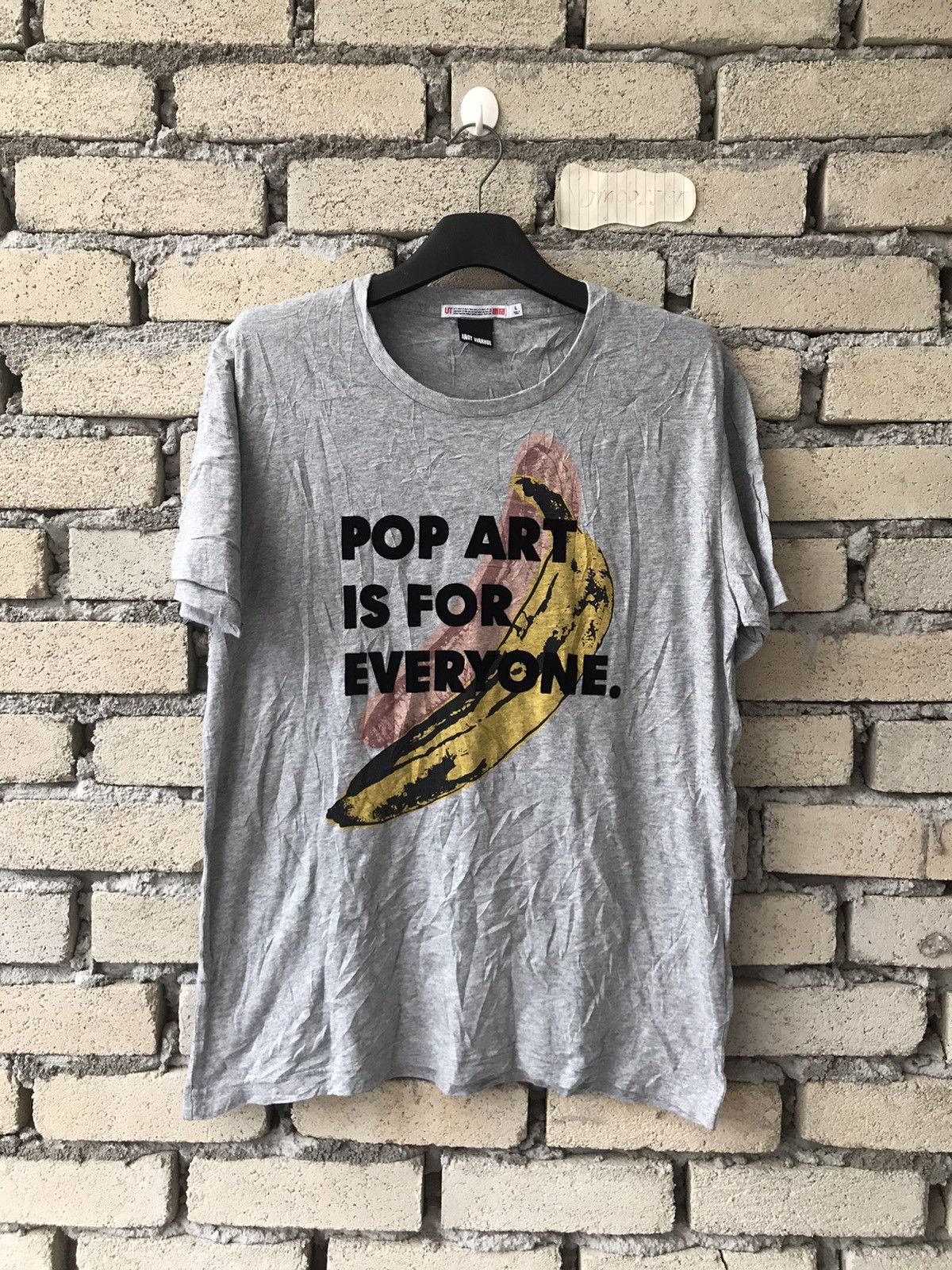 Andy Warhol × Designer Andy Warhol Tshirt Pop Art Is For Everyone By Uniqlo Size US L / EU 52-54 / 3 - 1 Thumbnail