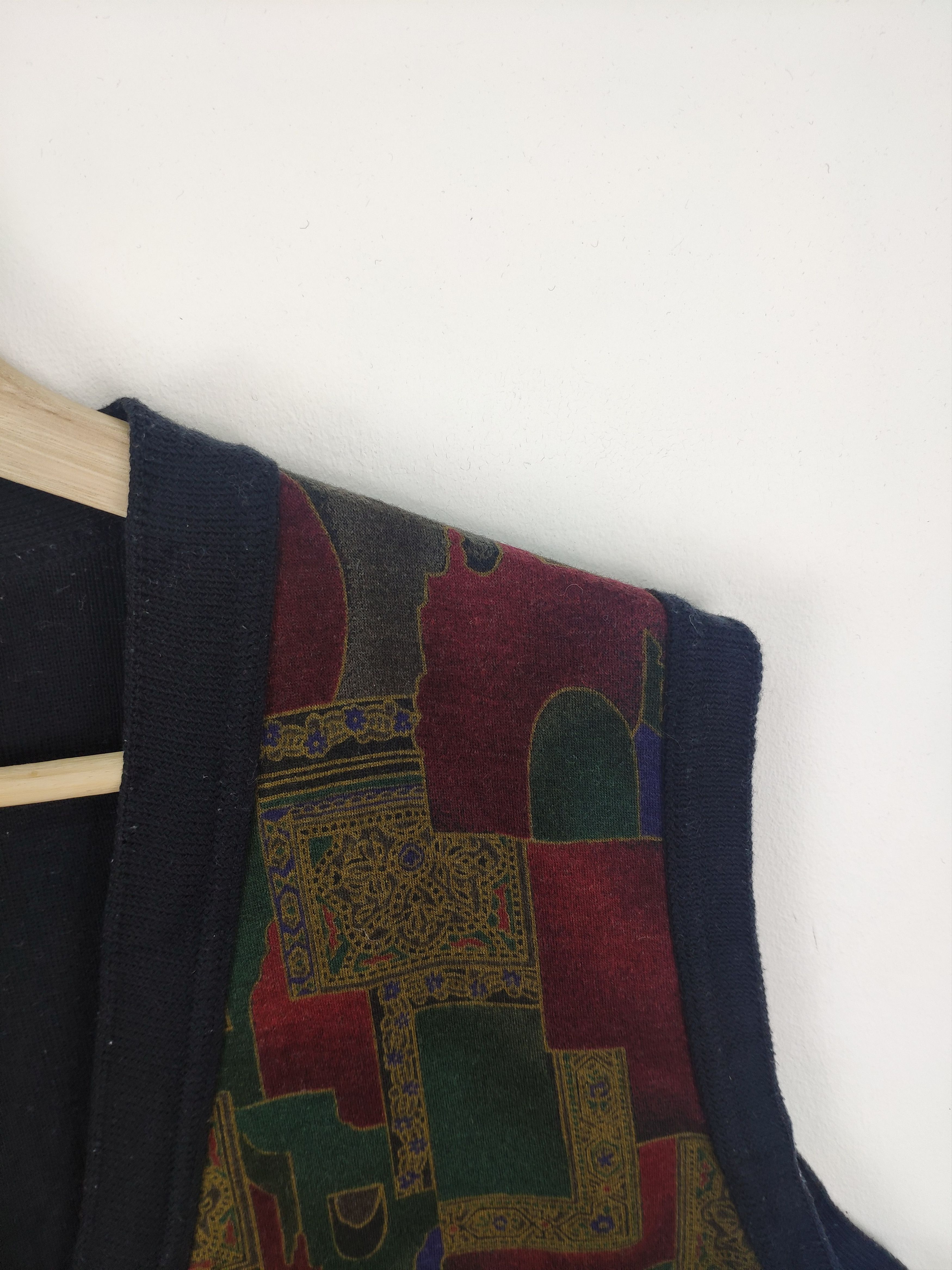 Japanese Brand × Vintage Vintage Vest Abstract Art Motif Japanese Size US M / EU 48-50 / 2 - 5 Thumbnail