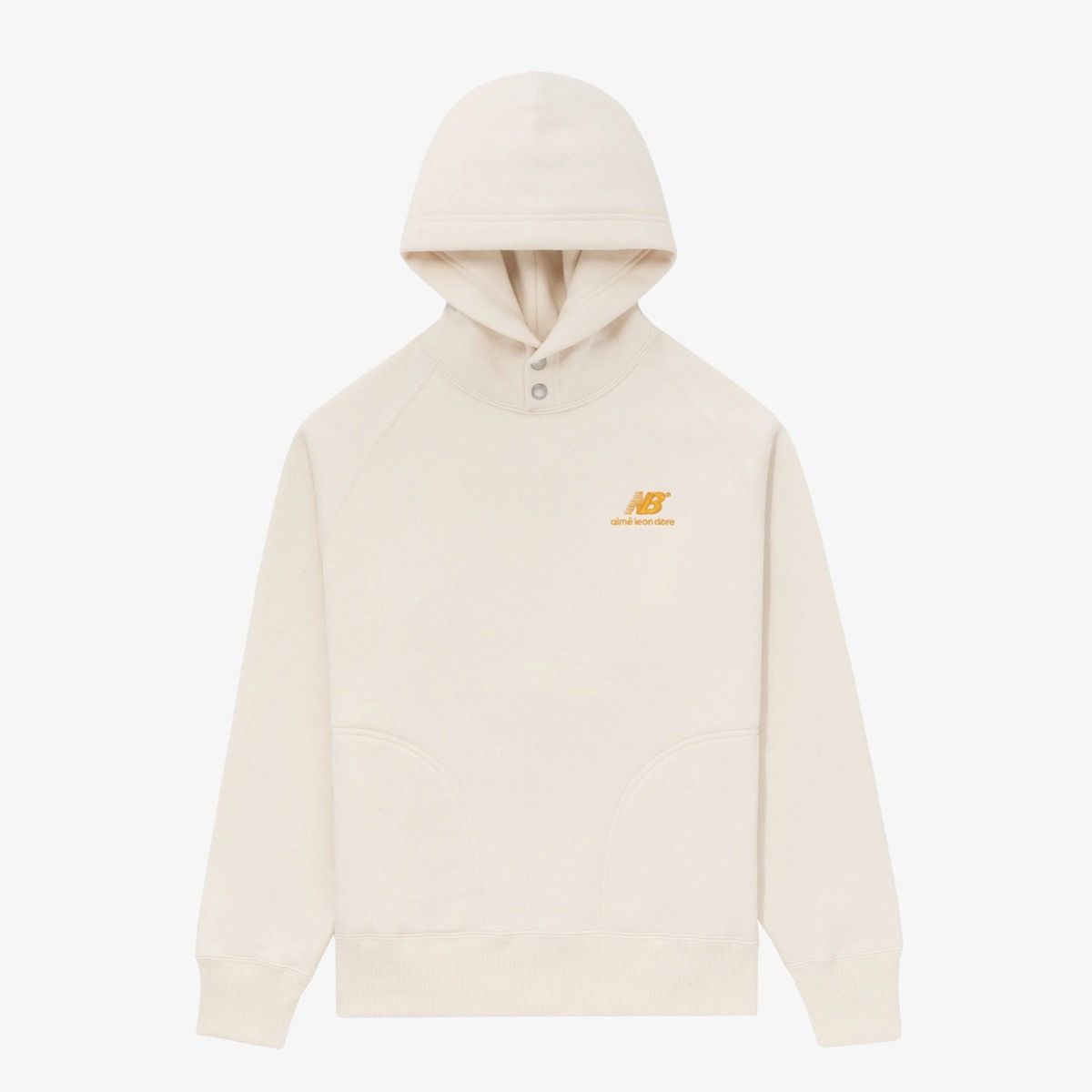 New Balance Aime Leon Dore x New Balance Double Snap Hoodie | Grailed