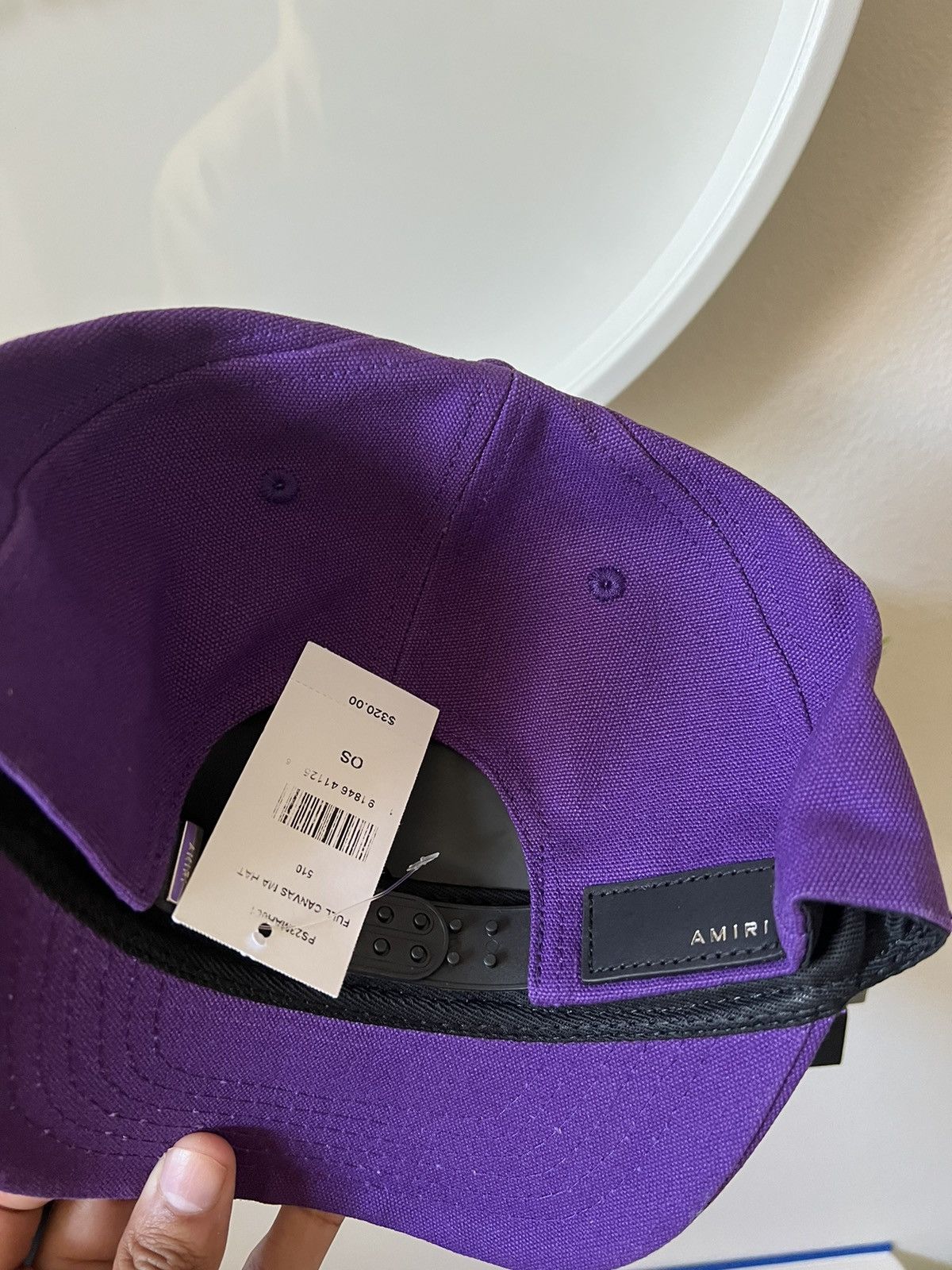Amiri Amiri MA Embroidered Logo Hat Size ONE SIZE - 3 Thumbnail