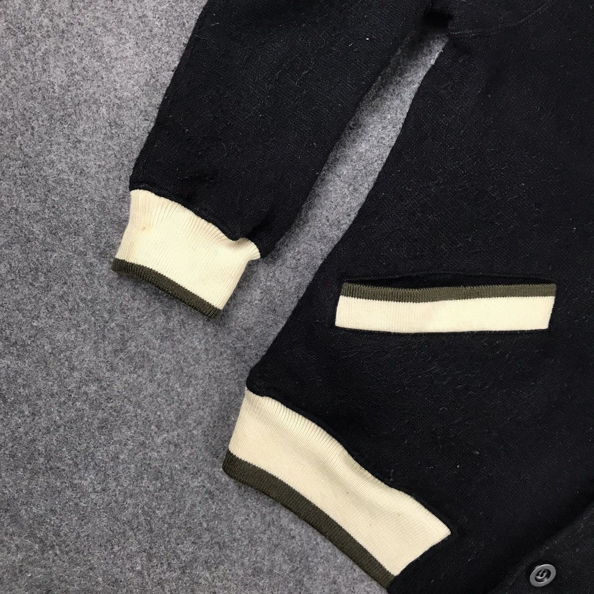 Japanese Brand × Junya Watanabe × Vintage 🔥Very Rare JunMen embriordered bomber jacket🔥 Size US L / EU 52-54 / 3 - 6 Thumbnail