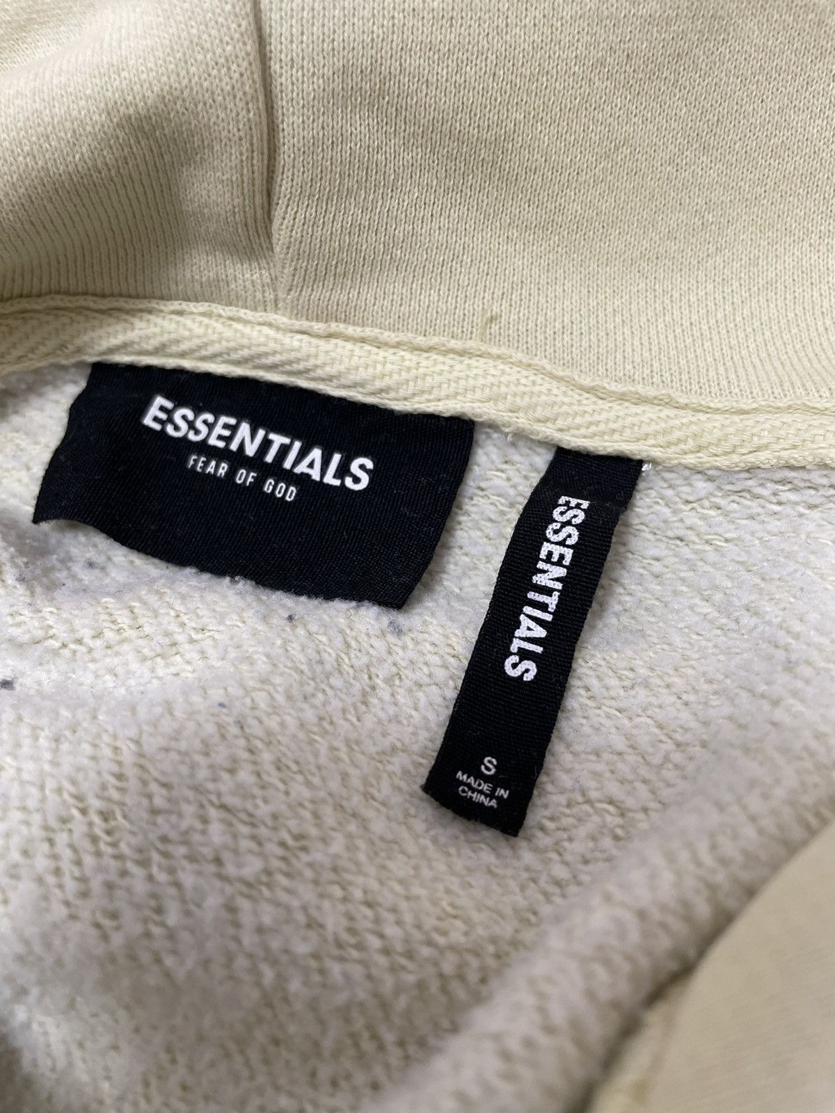 Fear of God OG Fear of God Essentials Lemonade Hoodie FW19 SZ Small 🔥 Size US S / EU 44-46 / 1 - 10 Thumbnail