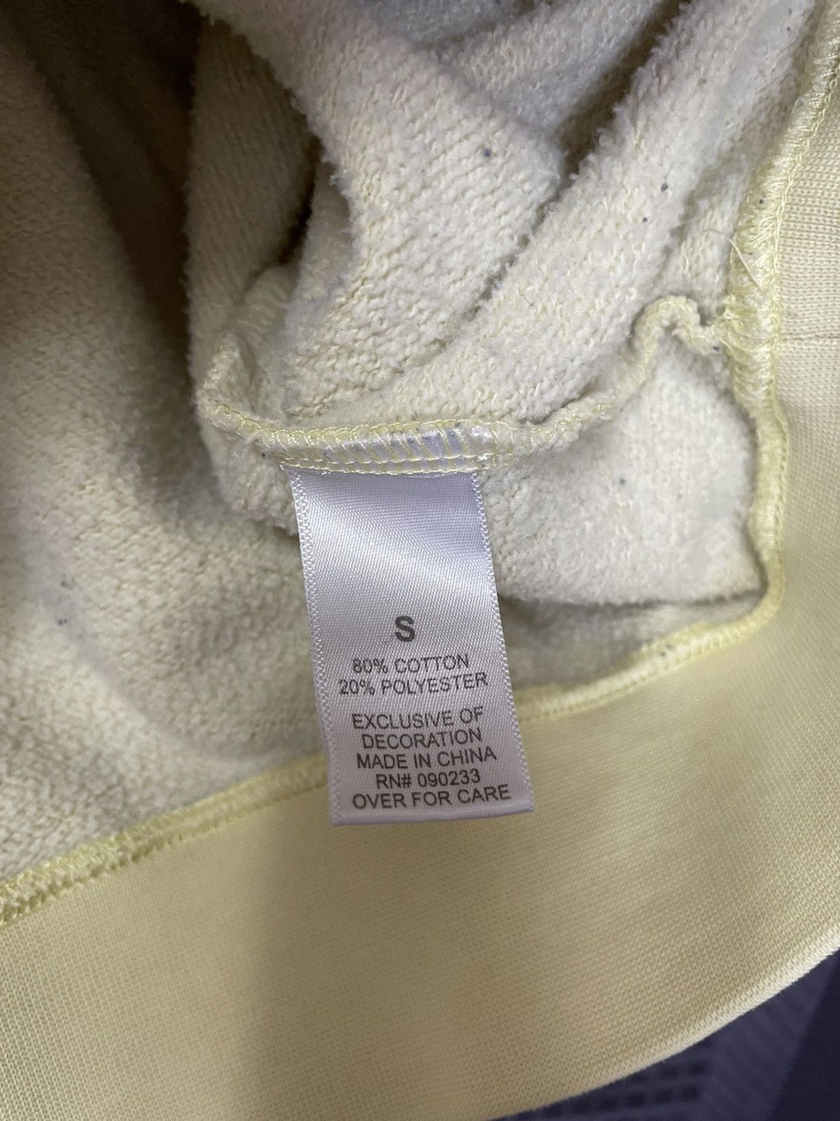 Fear of God OG Fear of God Essentials Lemonade Hoodie FW19 SZ Small 🔥 Size US S / EU 44-46 / 1 - 11 Thumbnail