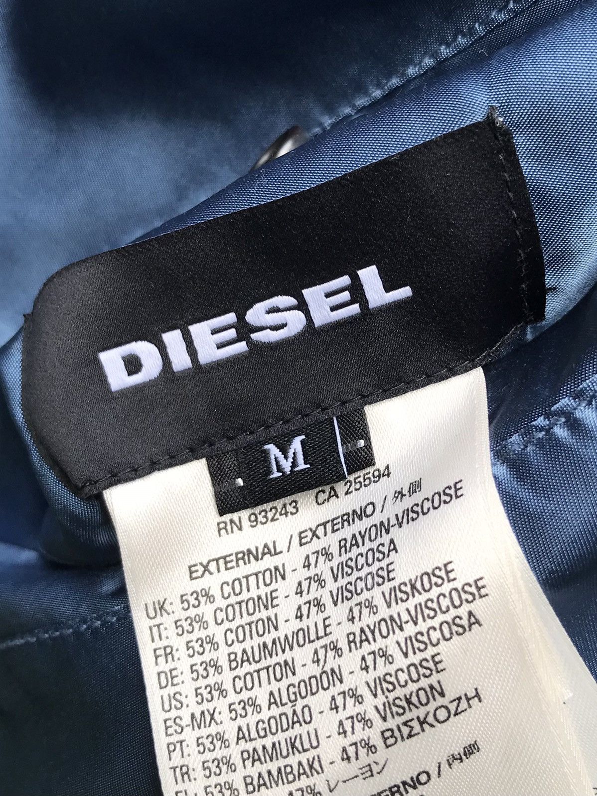Diesel Diesel Snake Embroidered Bomber Jacket Diesel Reversible Size US M / EU 48-50 / 2 - 23 Thumbnail