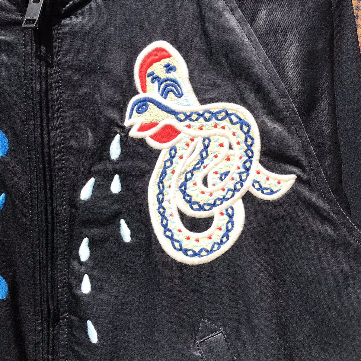 Diesel Diesel Snake Embroidered Bomber Jacket Diesel Reversible Size US M / EU 48-50 / 2 - 12 Thumbnail