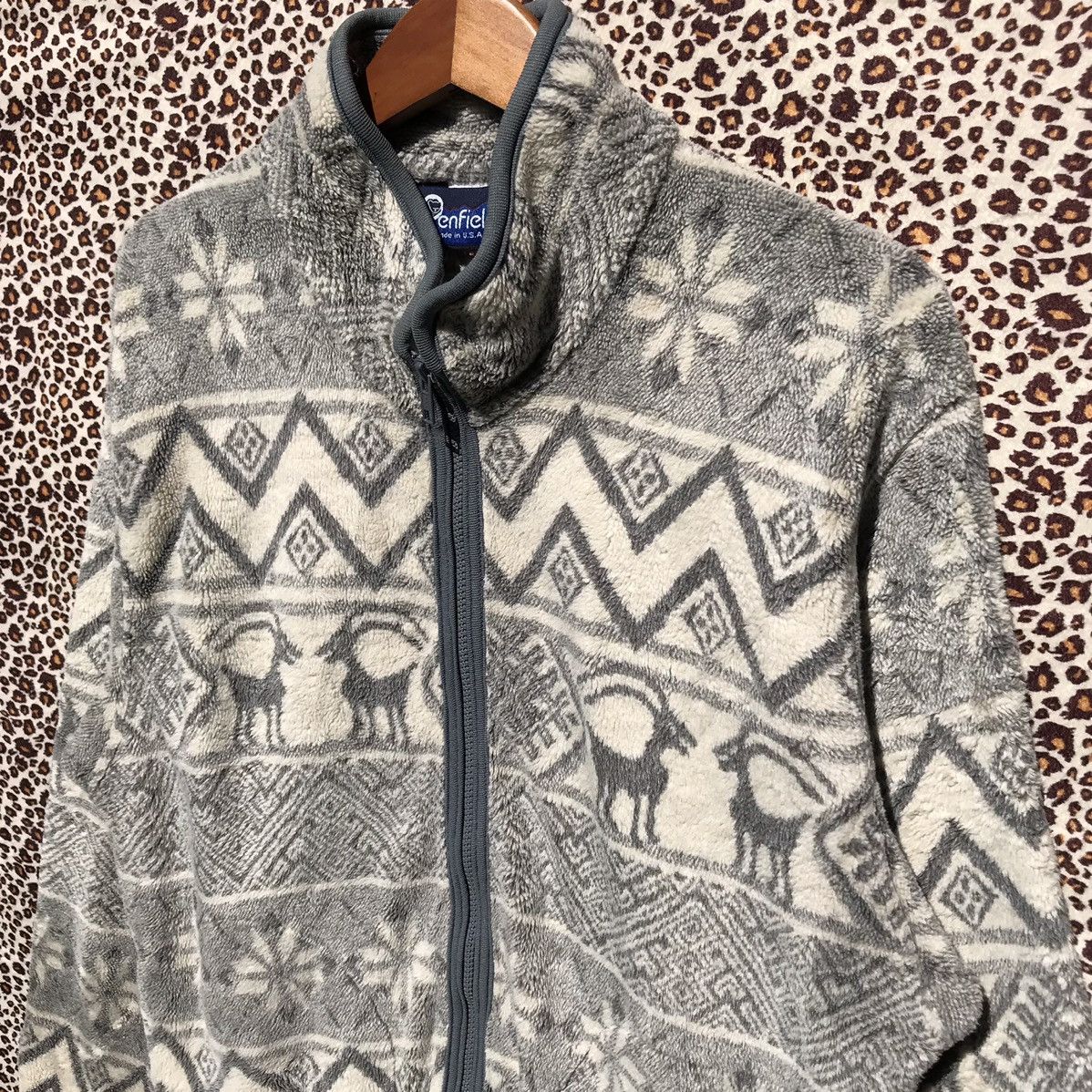 Penfield × Vintage Vintage 90s Penfield Outdoor Fleece Jacket Native Penfield Size US M / EU 48-50 / 2 - 6 Thumbnail