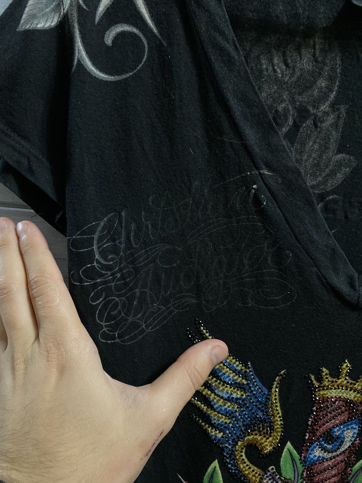 Christian Audigier Rare T-Shirt Christian Audigier Made in USA Y2K style Size S / US 4 / IT 40 - 3 Thumbnail