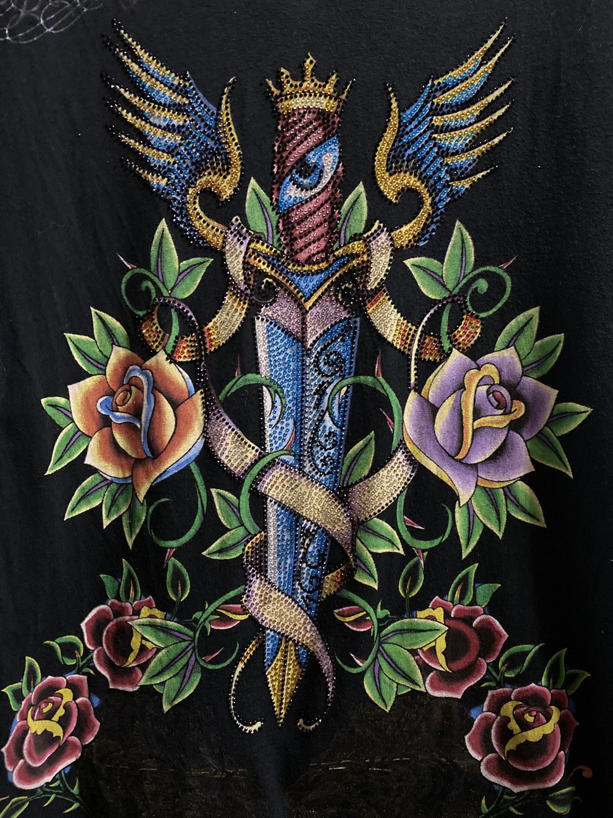 Christian Audigier Rare T-Shirt Christian Audigier Made in USA Y2K style Size S / US 4 / IT 40 - 2 Thumbnail
