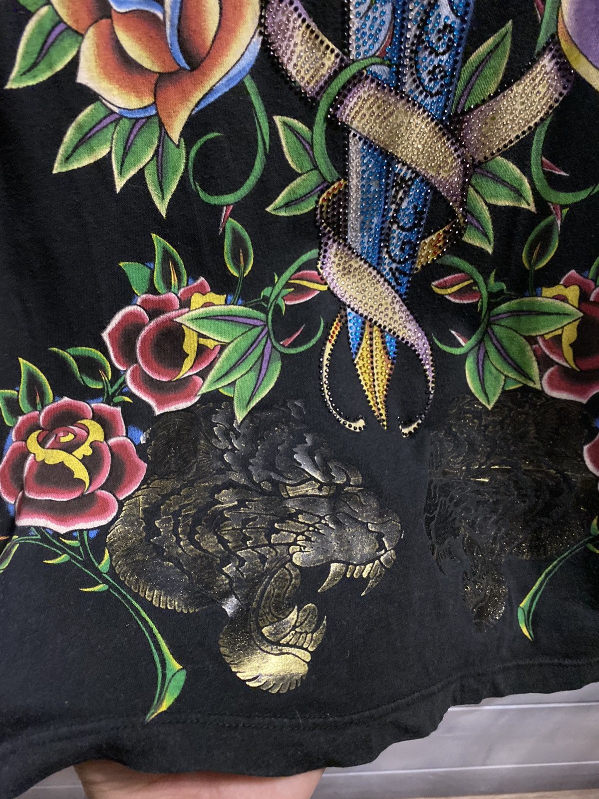 Christian Audigier Rare T-Shirt Christian Audigier Made in USA Y2K style Size S / US 4 / IT 40 - 4 Thumbnail