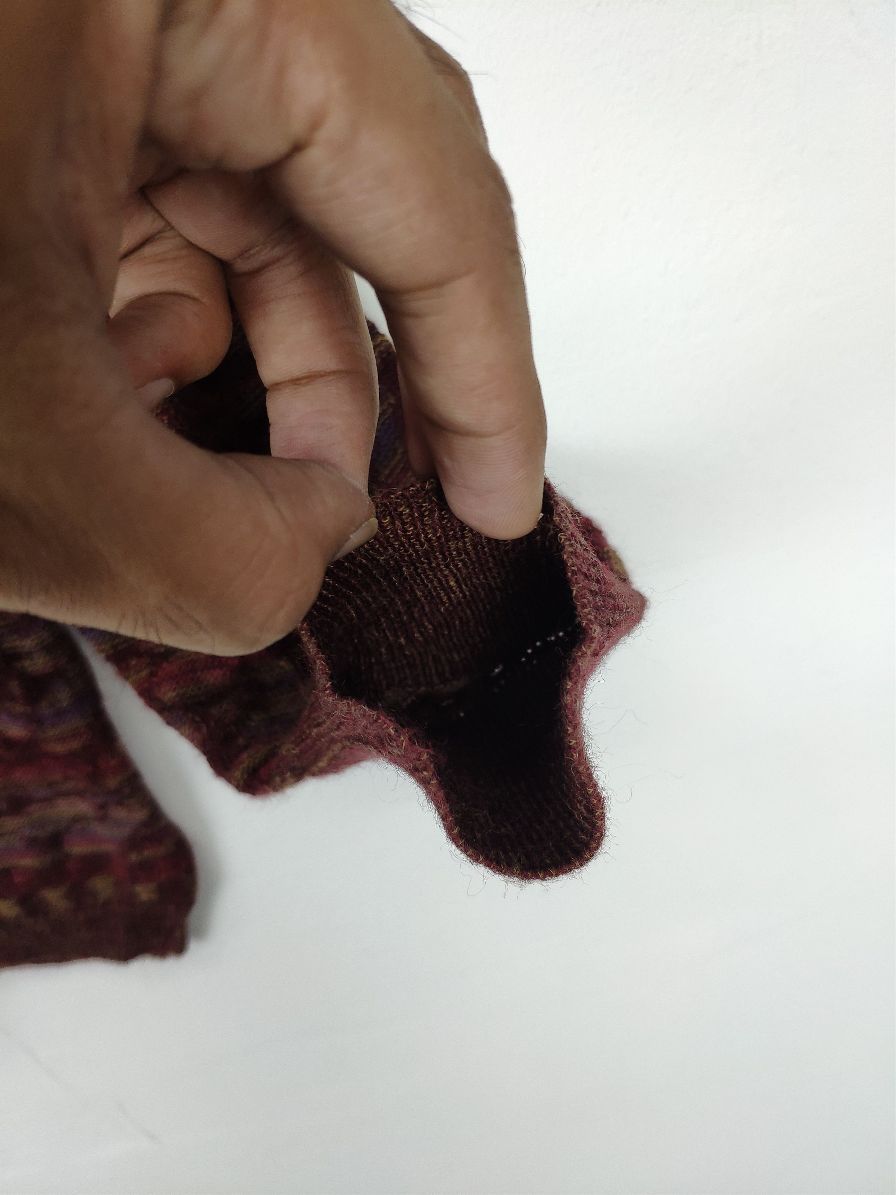 Japanese Brand Vintage 90 S Wool Knit Cardigan Sweater Size M / US 6-8 / IT 42-44 - 4 Thumbnail