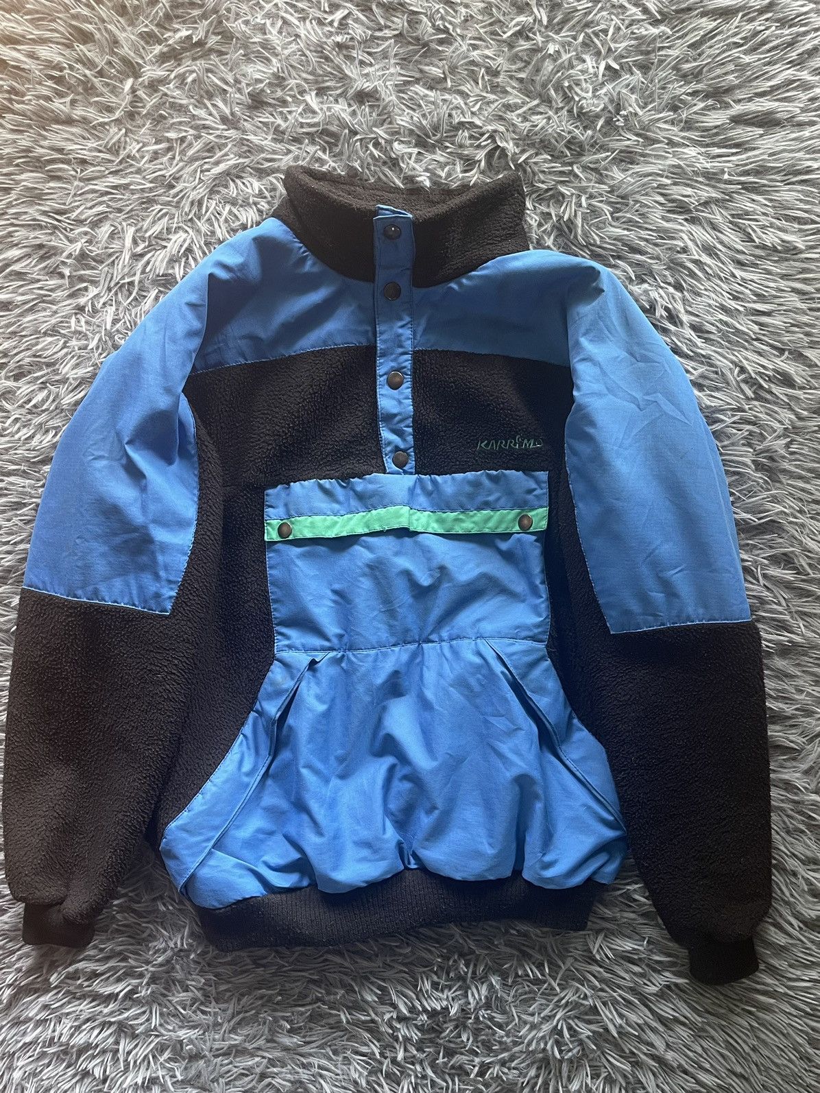 Karrimor × Vintage Karrimor 80s vintage anorak fleece jacket Size US L / EU 52-54 / 3 - 1 Thumbnail
