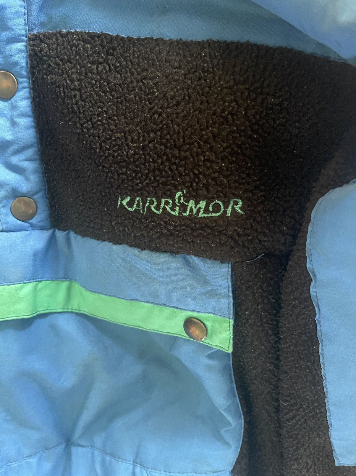 Karrimor × Vintage Karrimor 80s vintage anorak fleece jacket Size US L / EU 52-54 / 3 - 2 Thumbnail