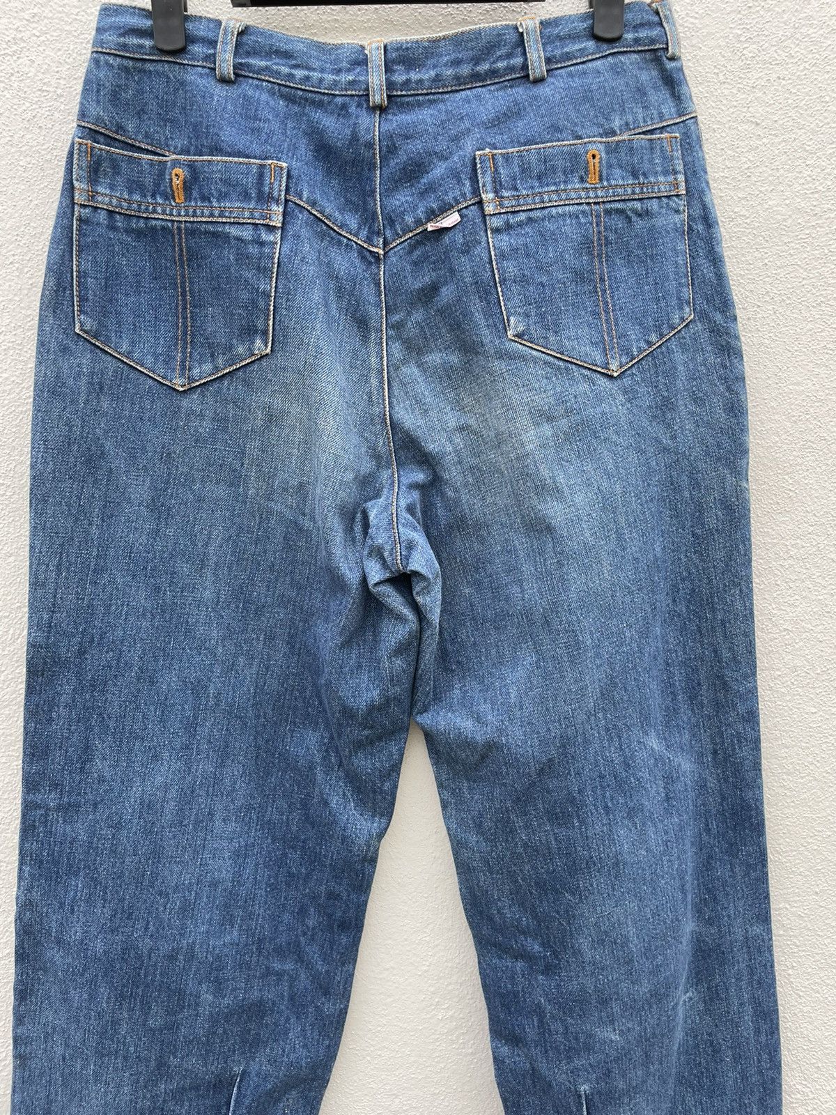 Designer × Japanese Brand Rare! 90s Papas Maniere De Heming Baggy Denim Jeans Size US 30 / EU 46 - 9 Thumbnail