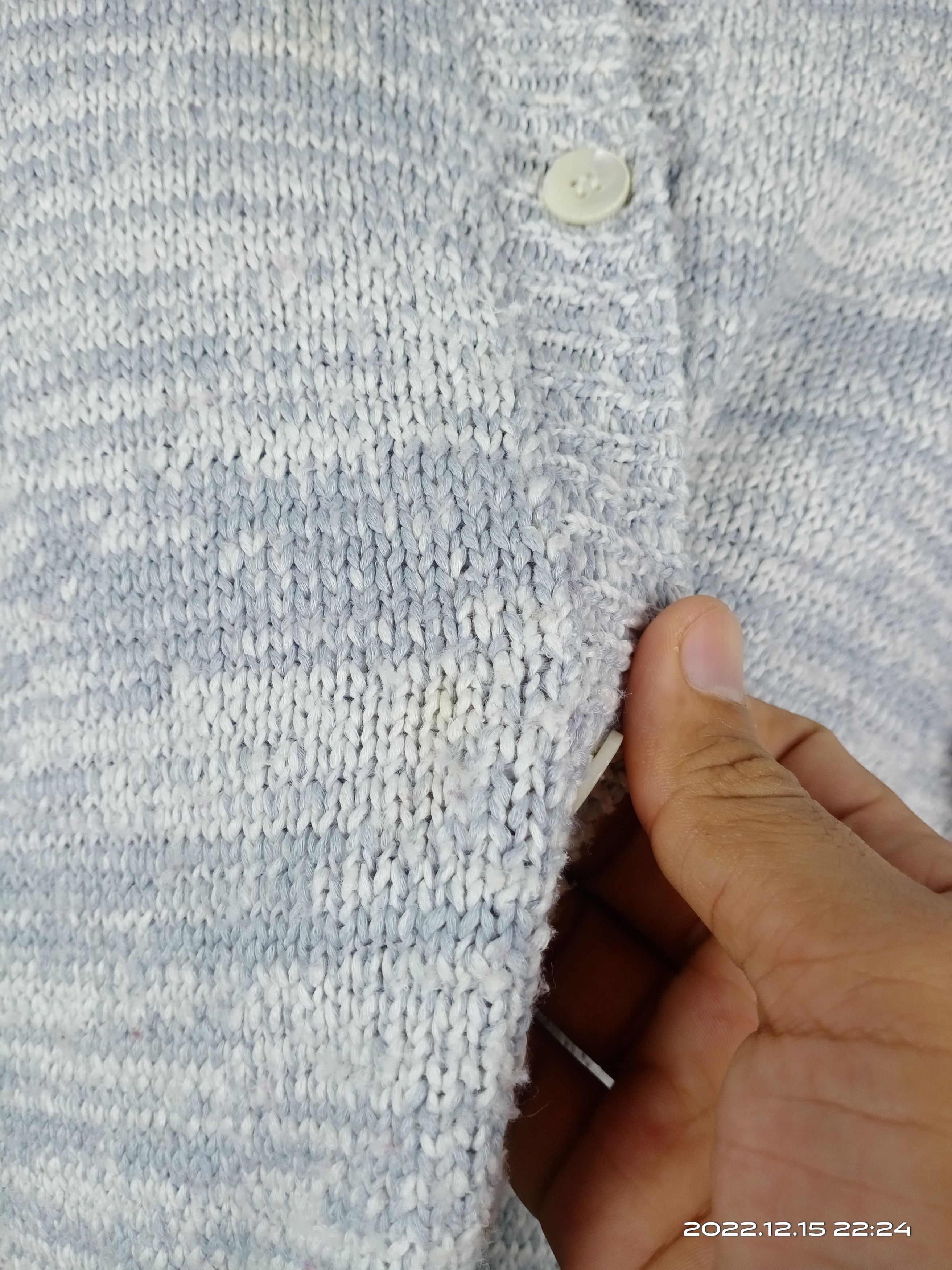 Yohji Yamamoto 💥RARE💥Ined By Yohji Yamamoto Cable Knit Hooded Cardigan Size XS / US 0-2 / IT 36-38 - 6 Thumbnail