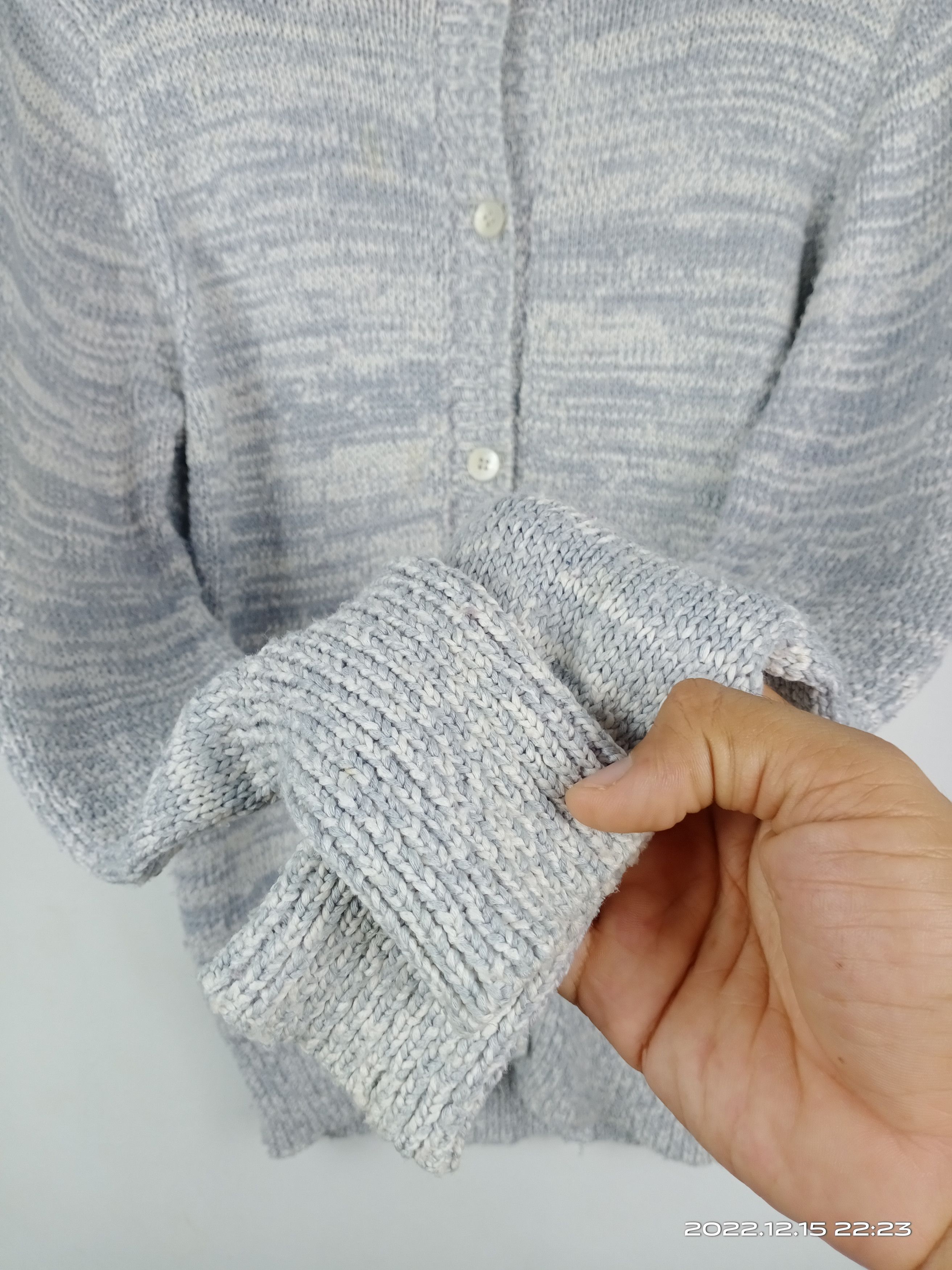 Yohji Yamamoto 💥RARE💥Ined By Yohji Yamamoto Cable Knit Hooded Cardigan Size XS / US 0-2 / IT 36-38 - 5 Thumbnail