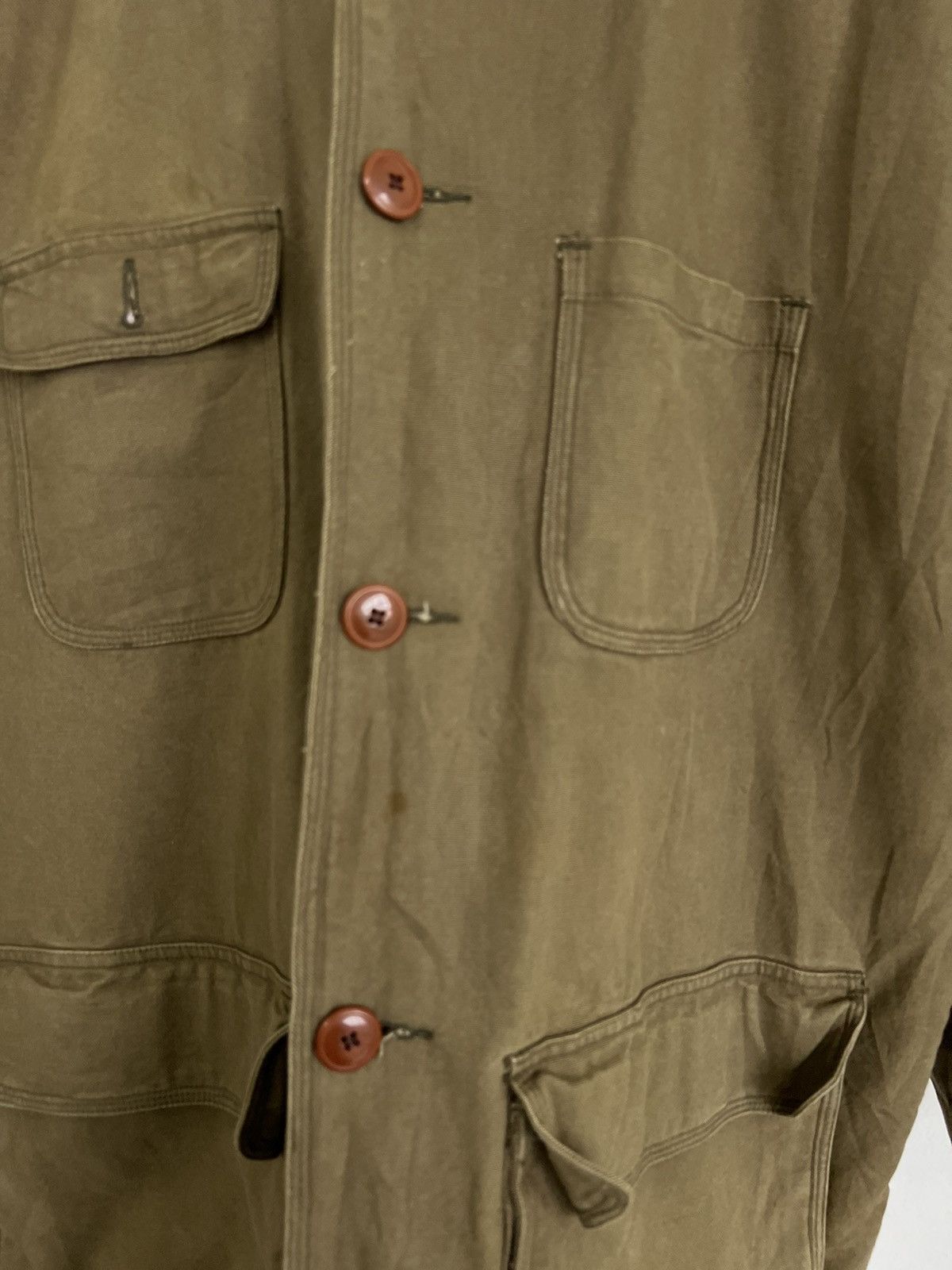 J.Crew J.Crew Vintage Long Jacket Green Army B2 Size US M / EU 48-50 / 2 - 4 Thumbnail