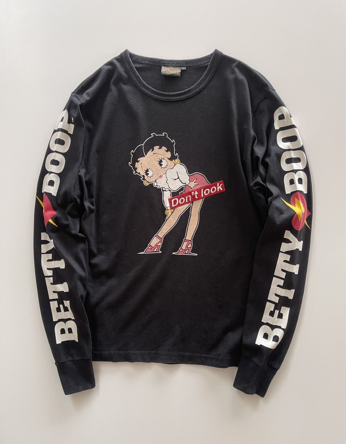 Vintage Betty Boop Longsleeve Shirt Size US M / EU 48-50 / 2 - 5 Thumbnail
