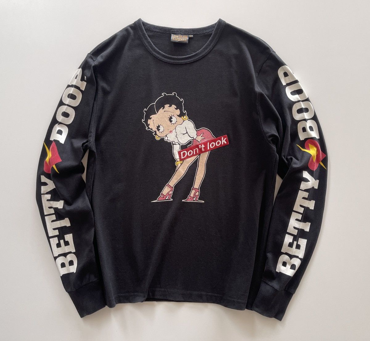 Vintage Betty Boop Longsleeve Shirt Size US M / EU 48-50 / 2 - 3 Thumbnail