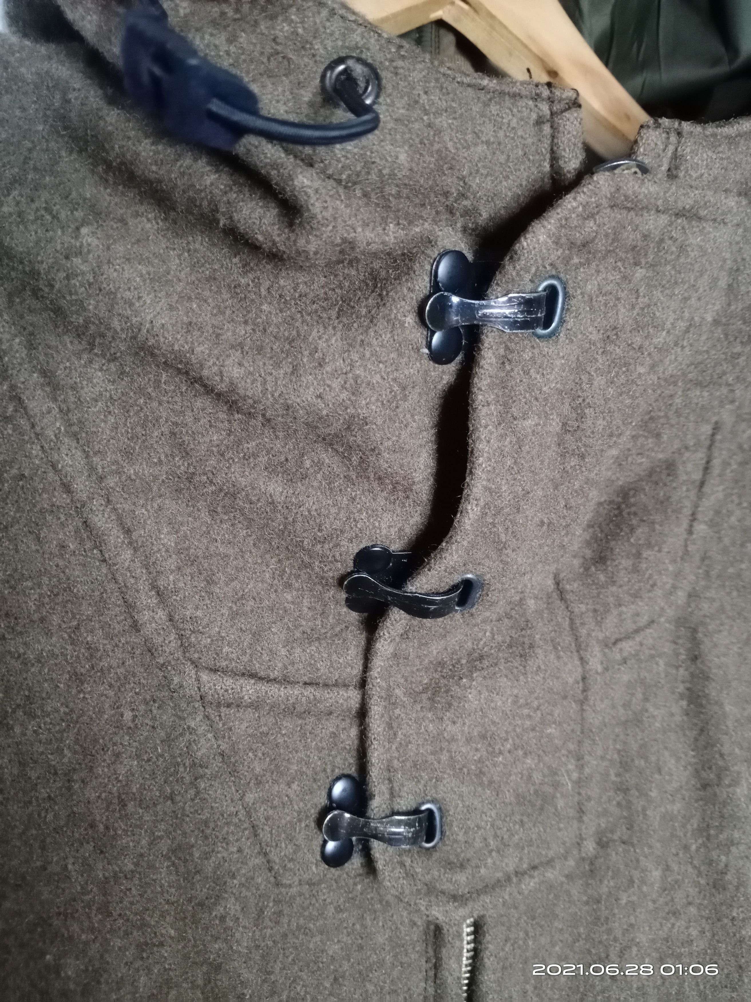 OMNIGOD VINTAGE OMNIGOD WOOL ZIPPER HOODIE JACKET Size US M / EU 48-50 / 2 - 10 Thumbnail