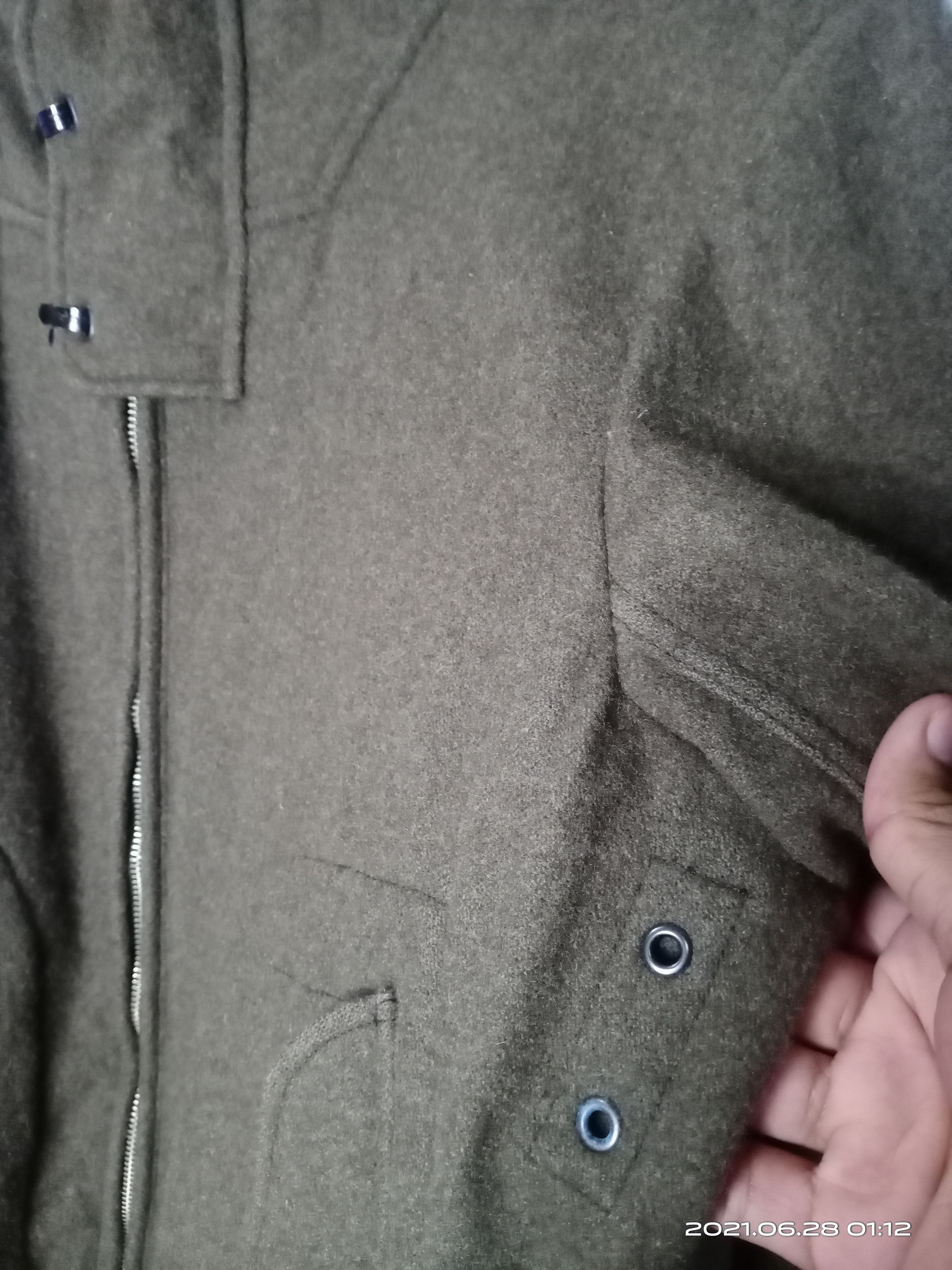 OMNIGOD VINTAGE OMNIGOD WOOL ZIPPER HOODIE JACKET Size US M / EU 48-50 / 2 - 3 Thumbnail