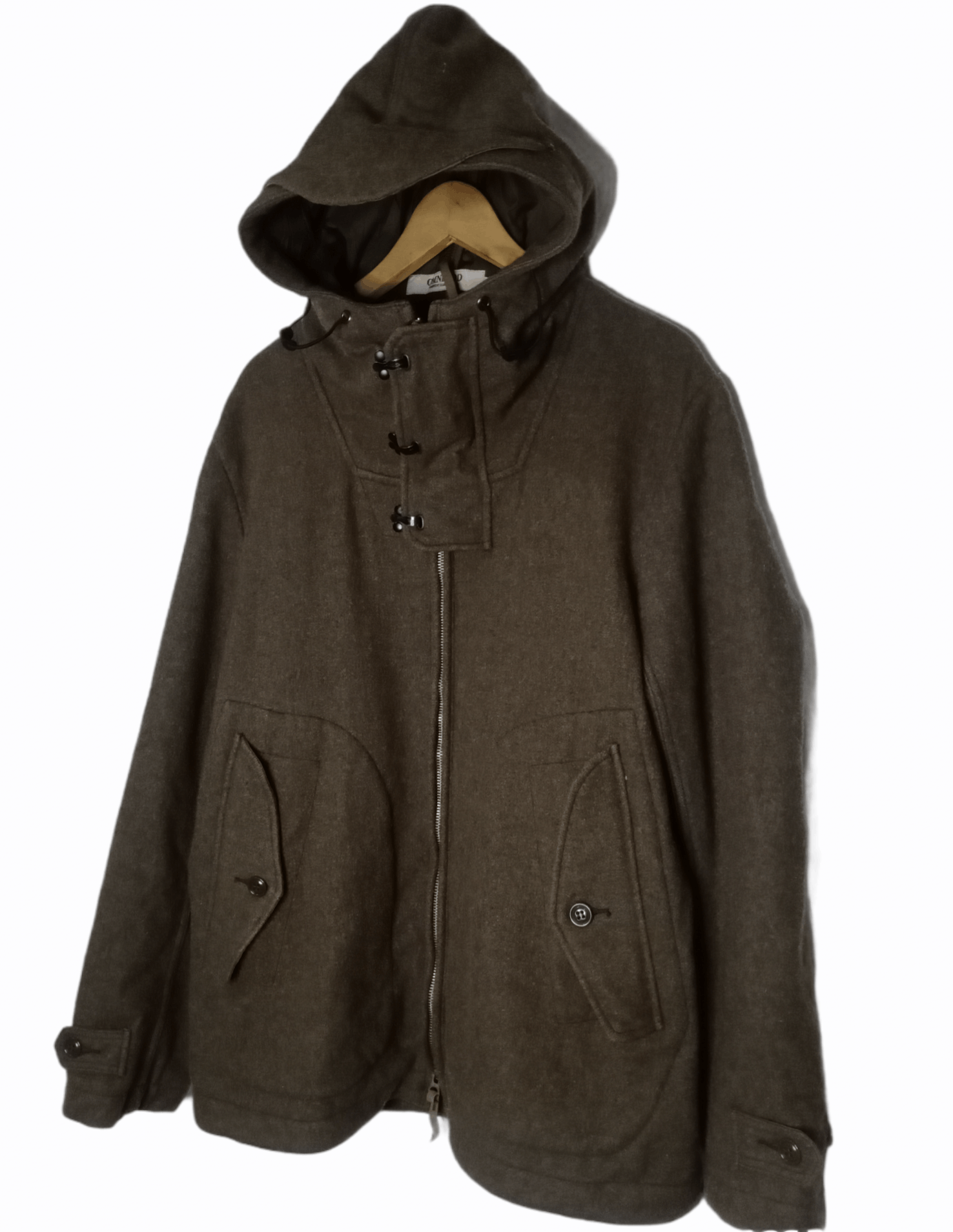 OMNIGOD VINTAGE OMNIGOD WOOL ZIPPER HOODIE JACKET Size US M / EU 48-50 / 2 - 2 Thumbnail