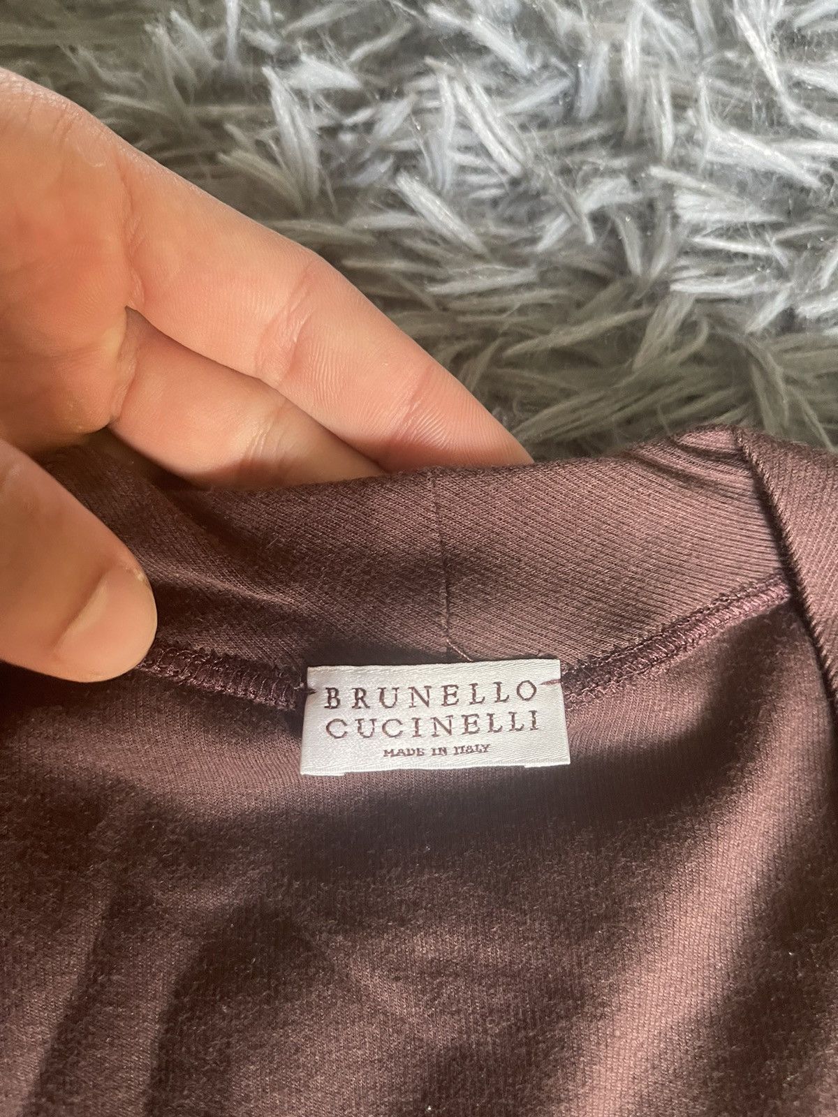 Brunello Cucinelli × Vintage Brunello Cucinelli luxury minimalist brown tank top Size S / US 4 / IT 40 - 2 Thumbnail