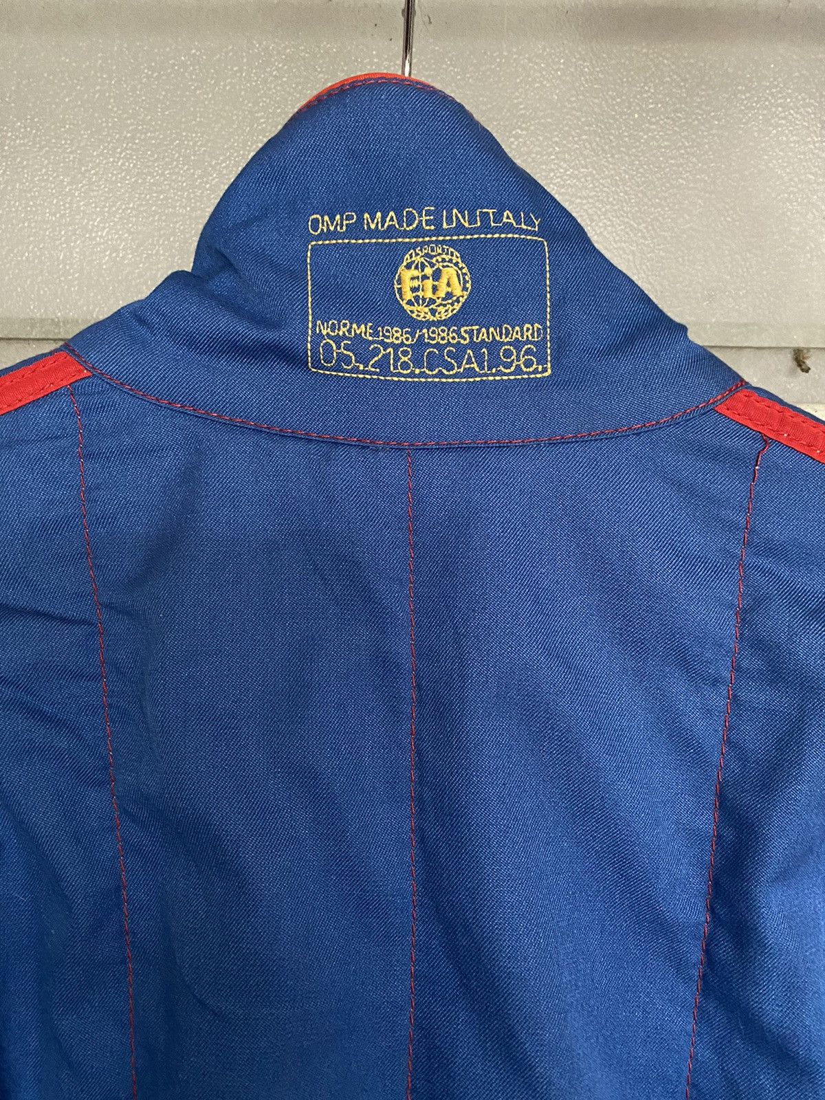 S.T. Dupont ⚡️Steals⚡️ Vintage OMP Nomex racing suit Size US 36 / EU 52 - 8 Thumbnail