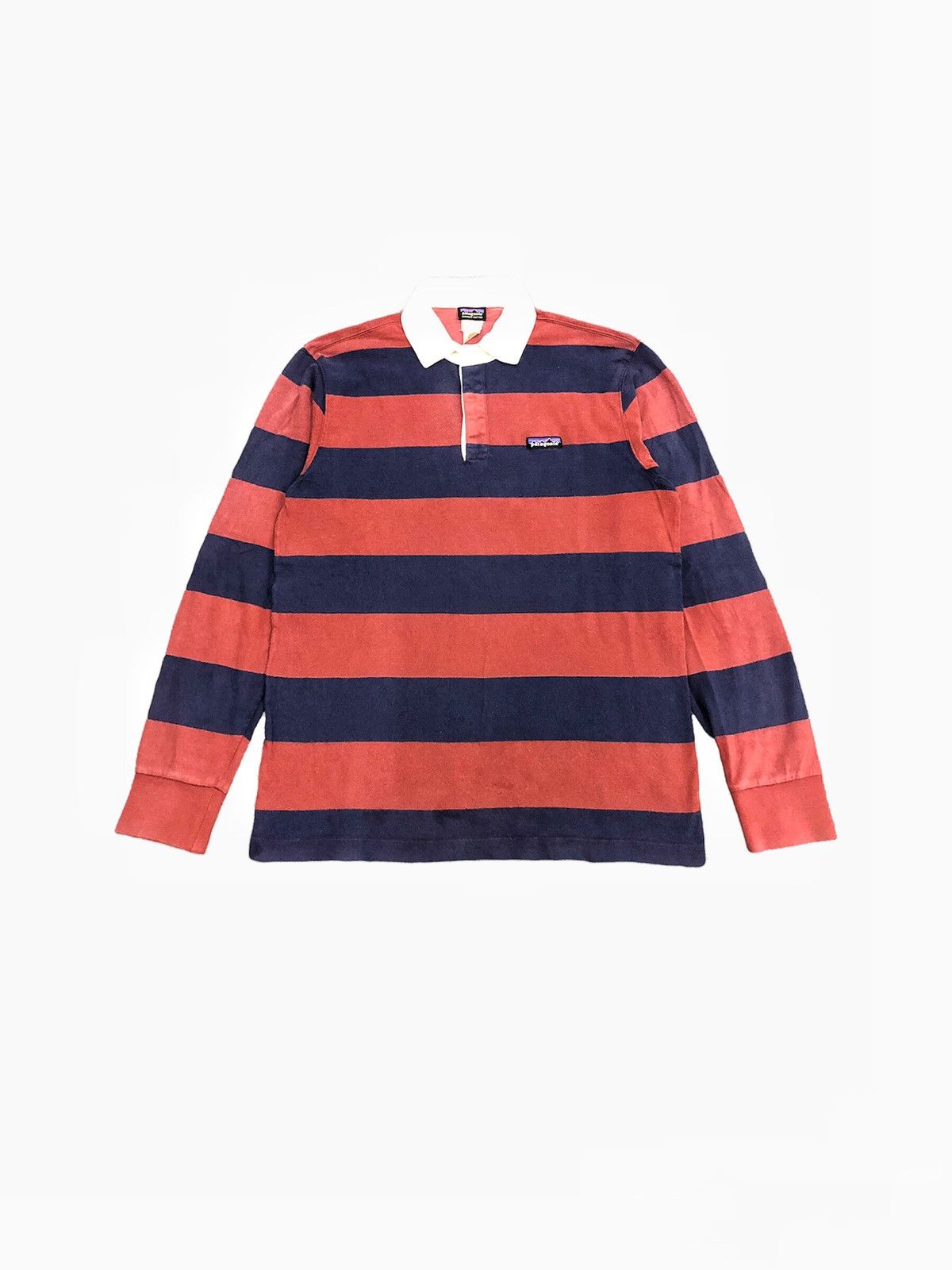 Patagonia 90's Vintage Patagonia polo long sleeve Size US M / EU 48-50 / 2 - 2 Thumbnail