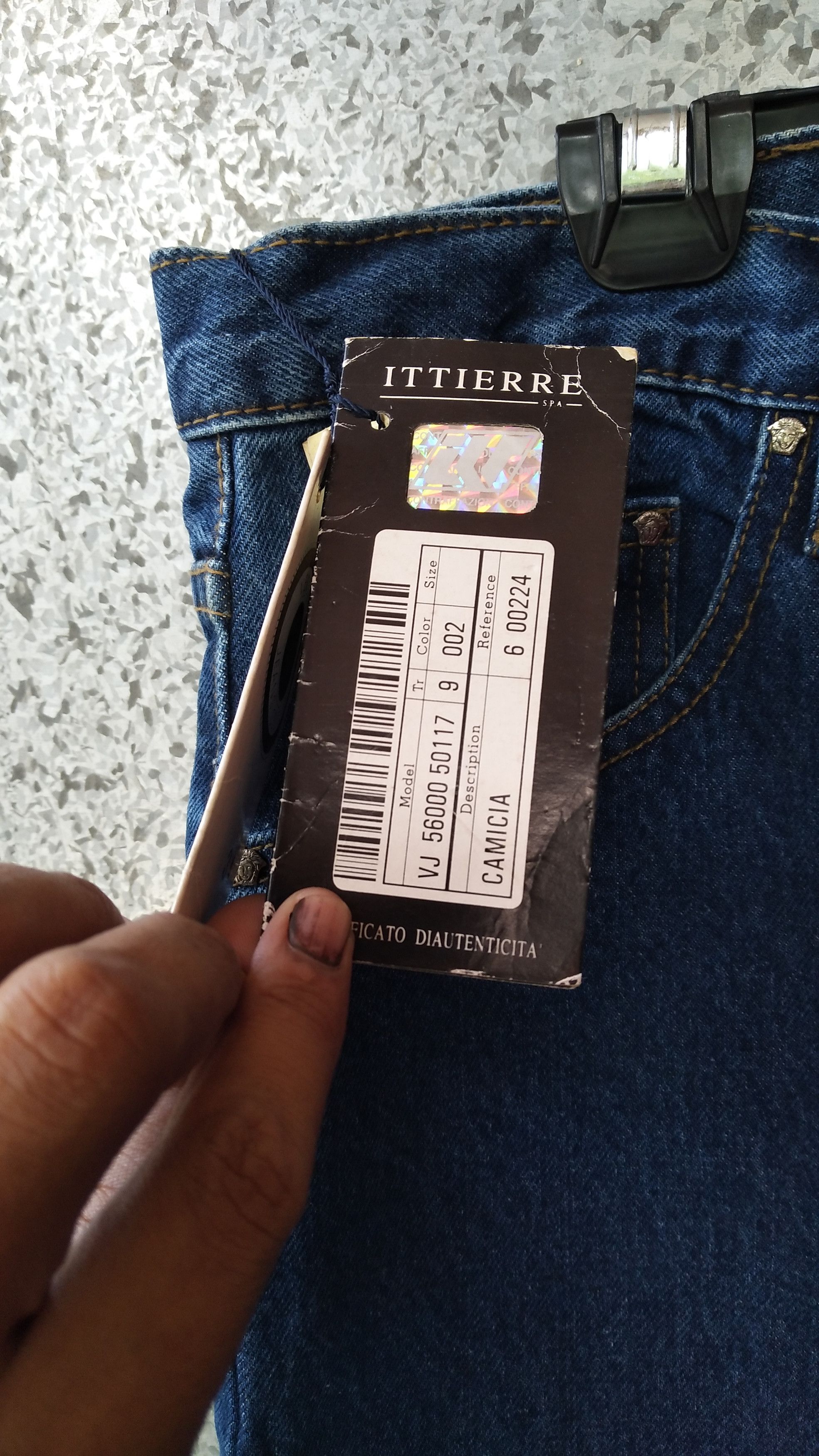 Versace 🔥 Deadstock Versace Jeans Couture ITTIERRE Blue Denim Jeans Size US 32 / EU 48 - 4 Thumbnail