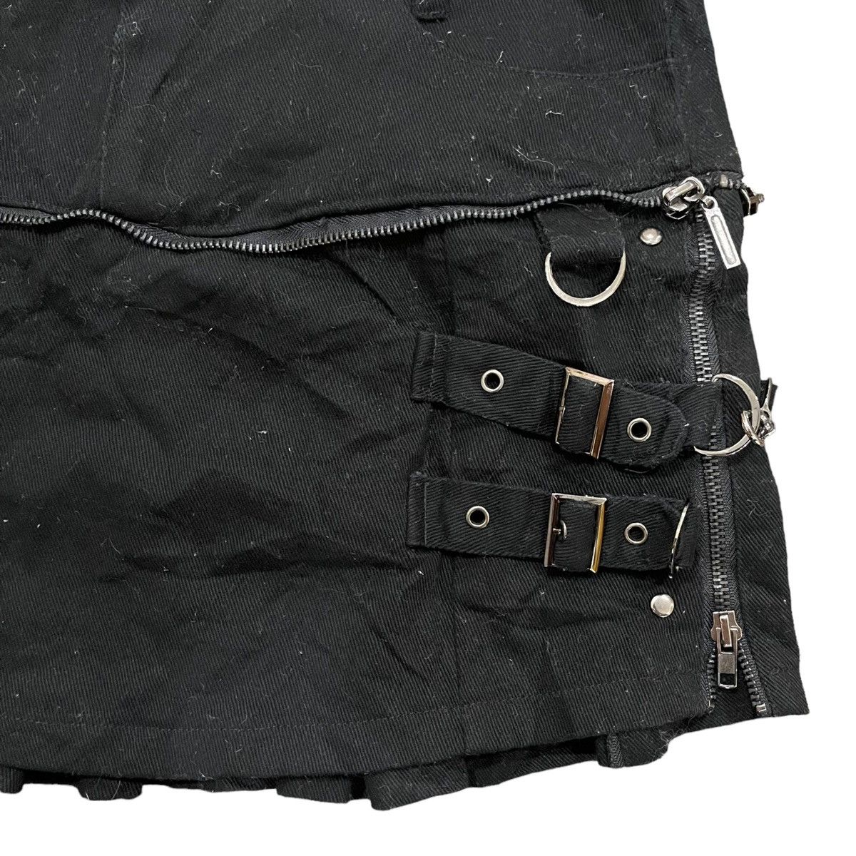 If Six Was Nine Rare Japanese Brand Seditionaries Punk Raver Mini Skirt Size 28" / US 6 / IT 42 - 3 Thumbnail