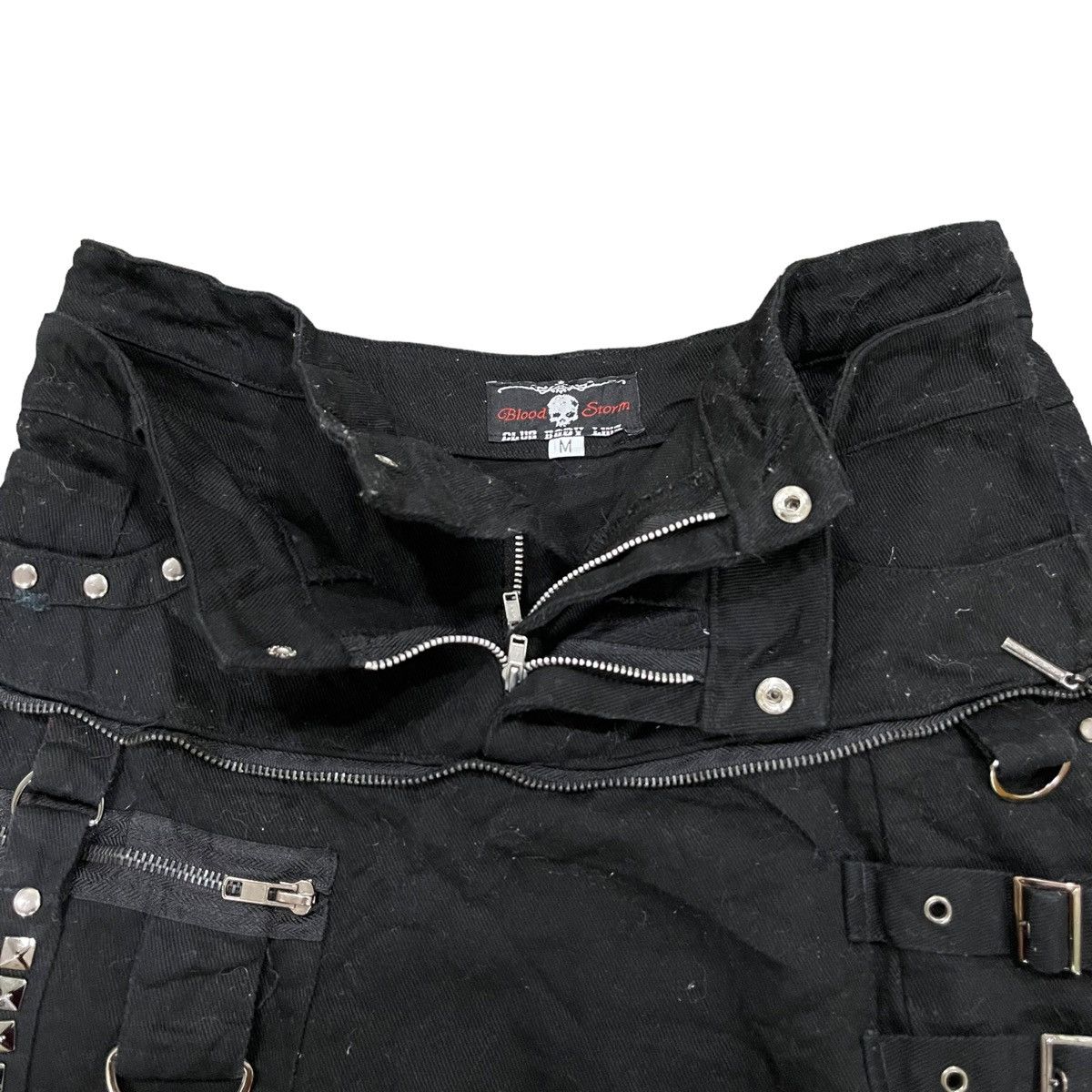 If Six Was Nine Rare Japanese Brand Seditionaries Punk Raver Mini Skirt Size 28" / US 6 / IT 42 - 7 Thumbnail