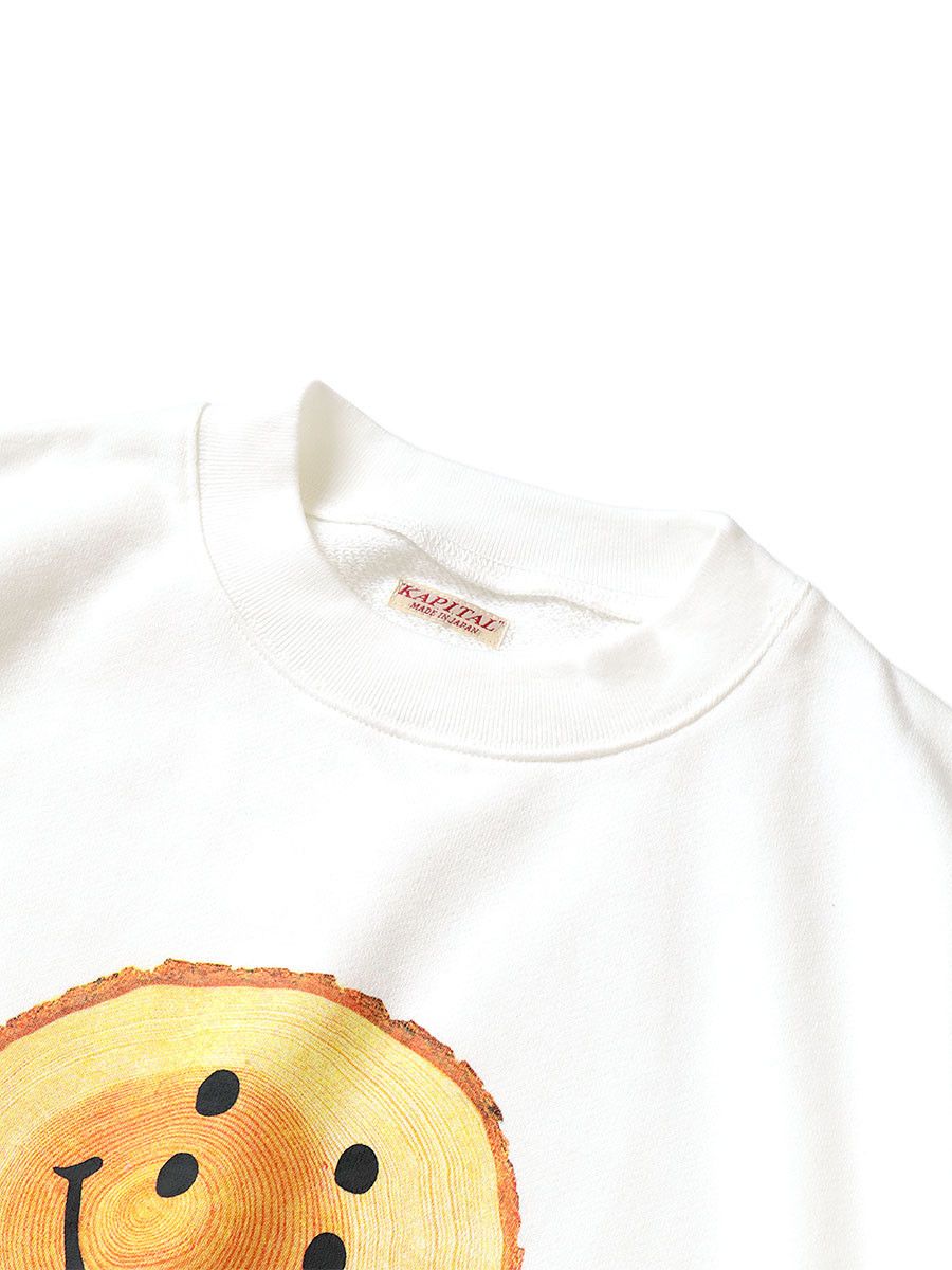 Kapital Kapital Rainbow Cut Smiley 3/4 Sleeve Dolman Sweatshirt Size US L / EU 52-54 / 3 - 7 Thumbnail