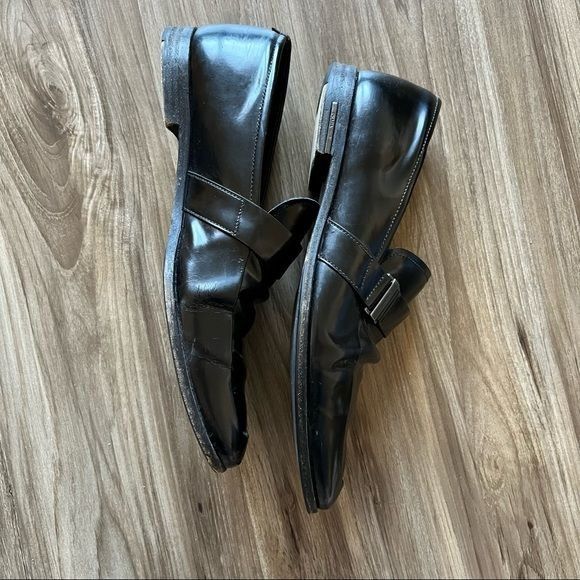 Prada PRADA Driving Loafer Logo Hardware Slip Moccasin Shoes Size US 9 / EU 42 - 4 Thumbnail