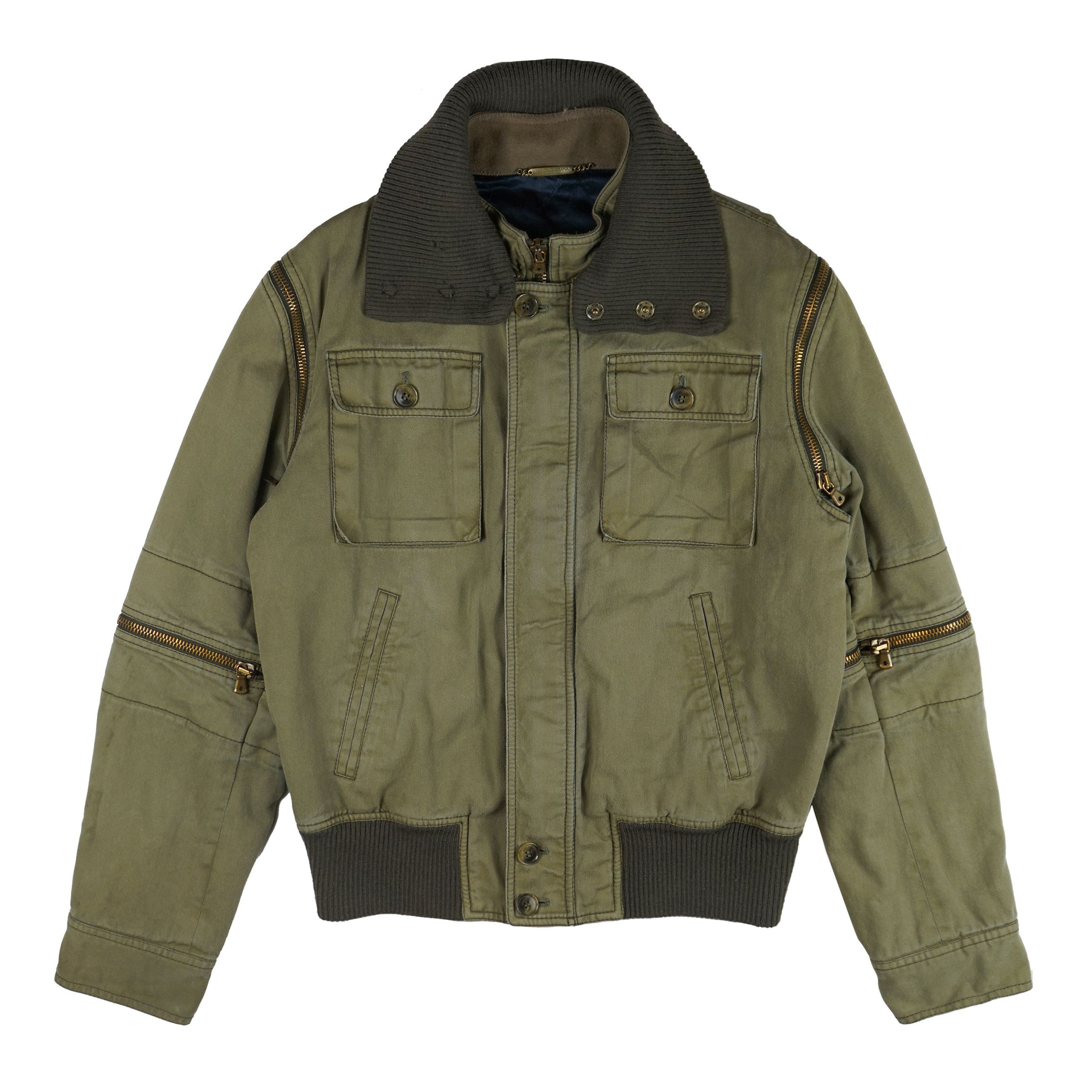 Dolce & Gabbana AW03 Modular Bomber Jacket Size US L / EU 52-54 / 3 - 2 Thumbnail