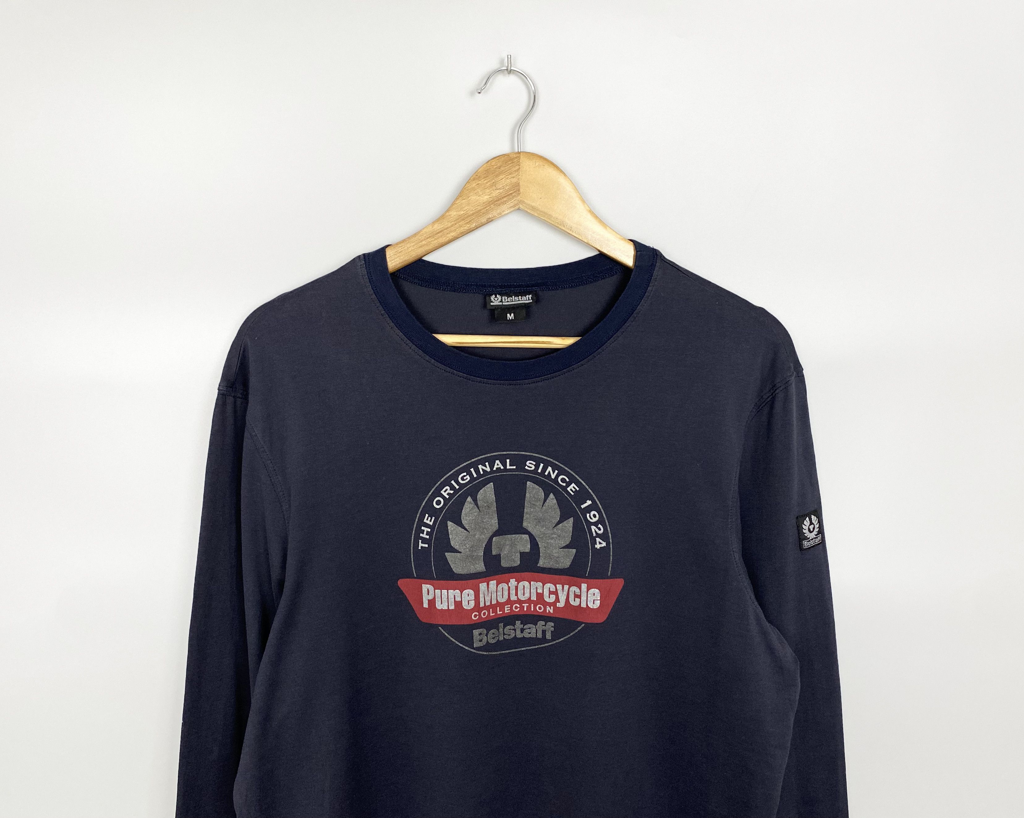 Belstaff Belstaff Big Logo Long Sleeve Size US M / EU 48-50 / 2 - 2 Thumbnail