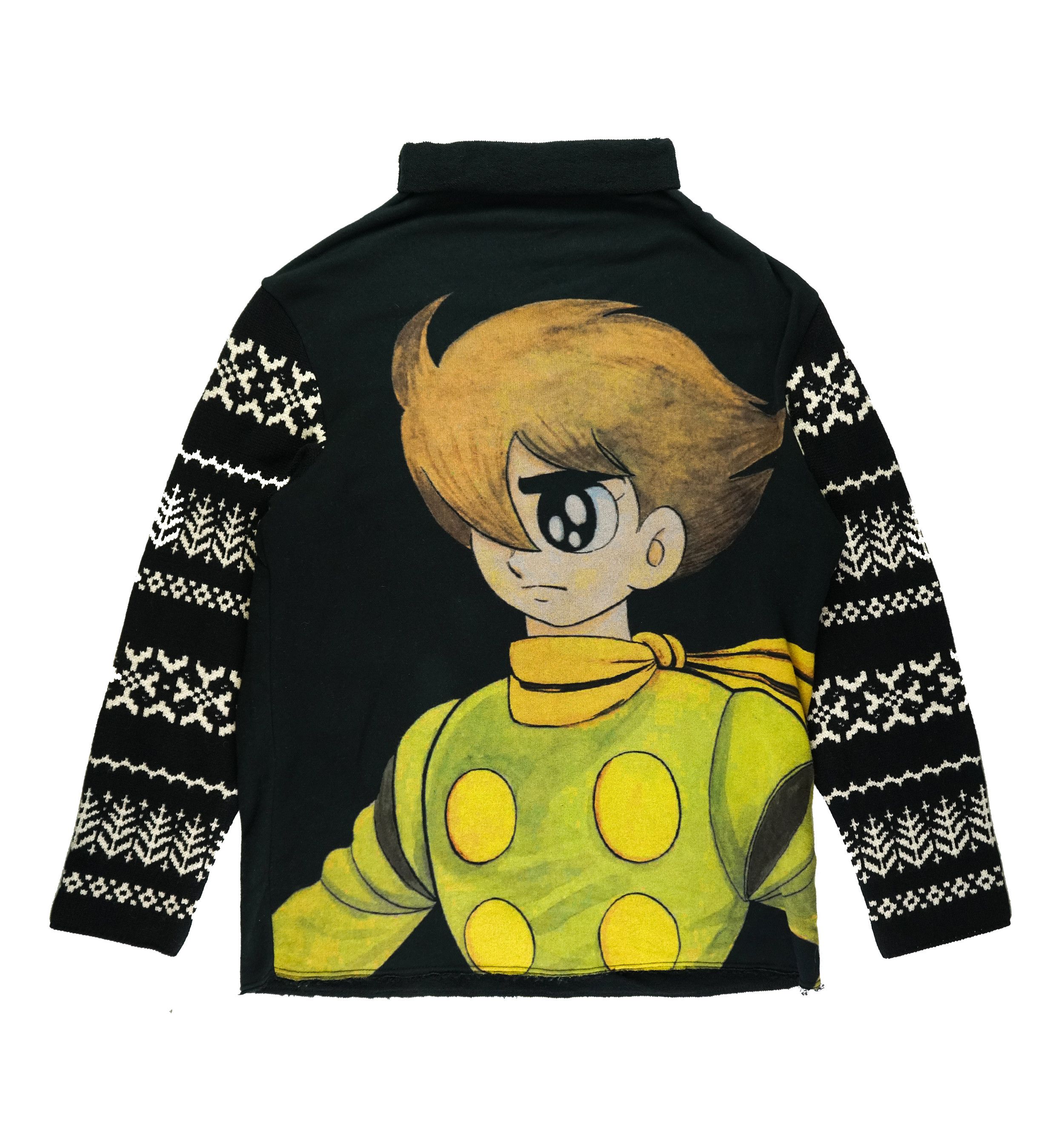 Yohji Yamamoto Yohji Yamamoto x Shotaro Ishinomori Cyborg 009 Turtleneck Size US XL / EU 56 / 4 - 1 Thumbnail