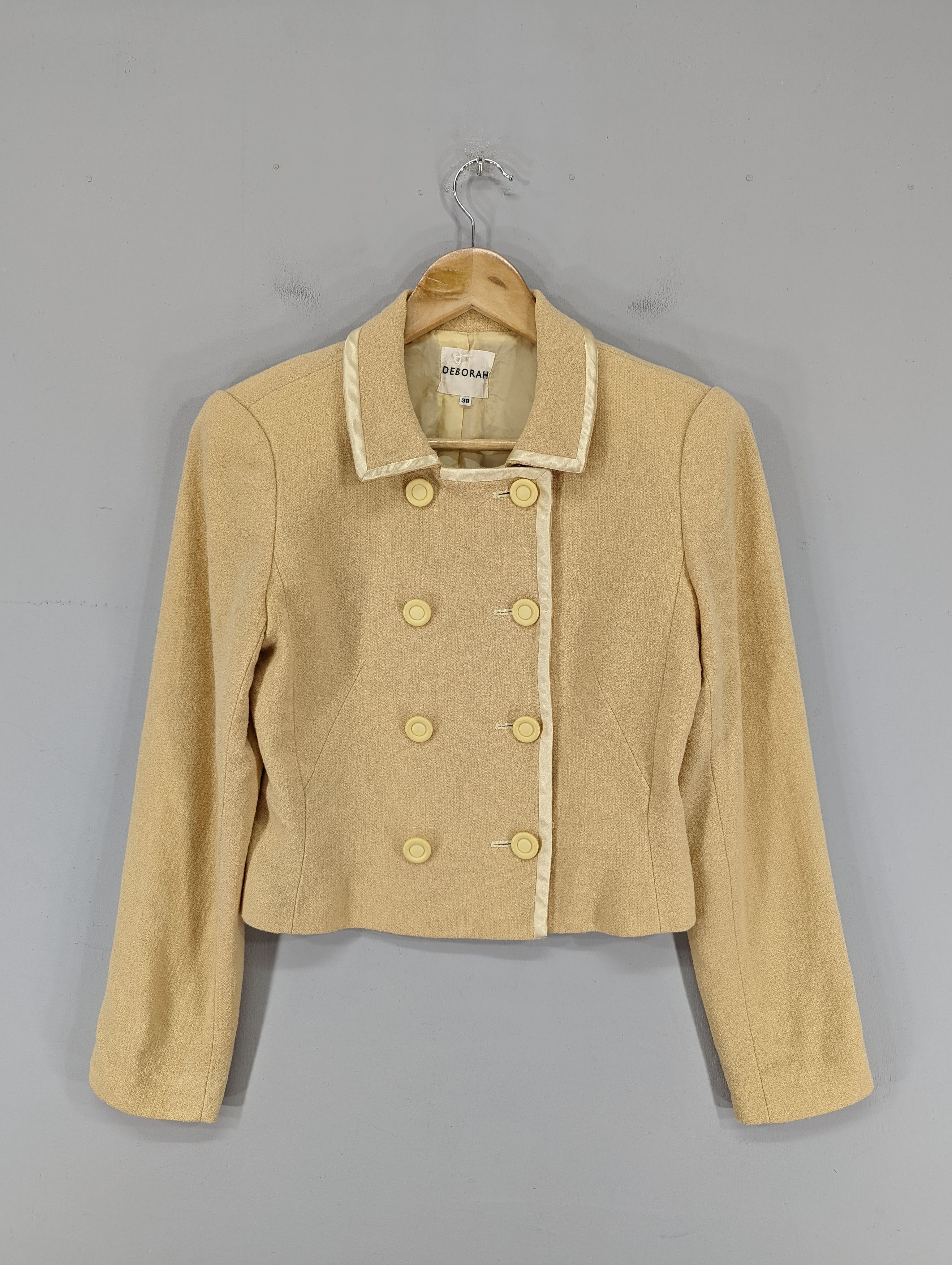 image of Avant Garde x Vintage Deborah Double Breast Short Jacket, Women's (Size Small)