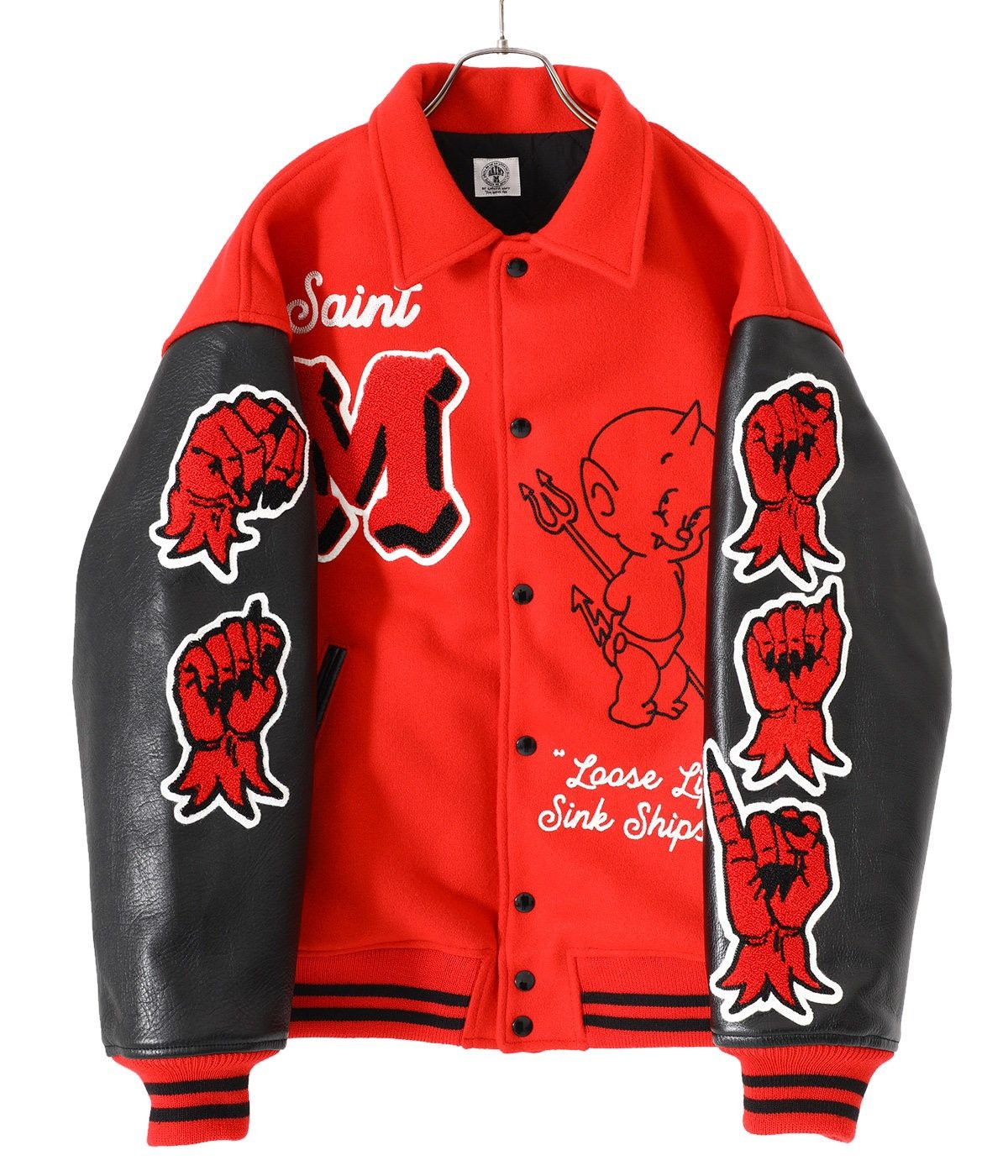 Saint Michael DEVIL VARSITY JACKET