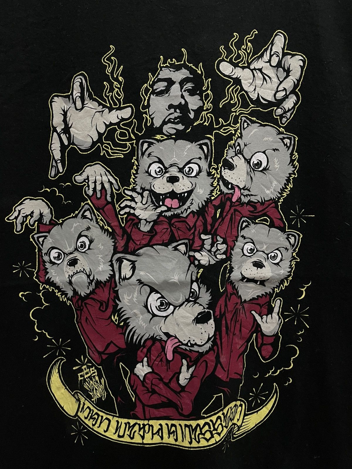 Band Tees × Japanese Brand Man With A Mission japanese Rock Band Size US L / EU 52-54 / 3 - 2 Thumbnail