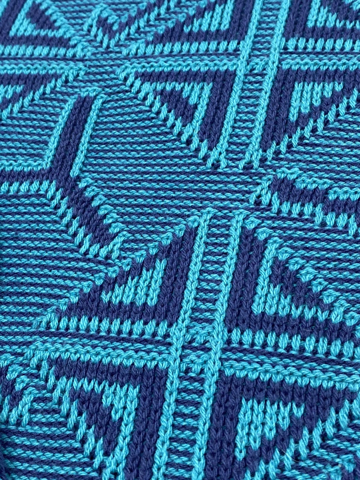 Vintage 🔥LASTDROP🔥 80s Torero Abstract Knitting Letters Rhombus Size US M / EU 48-50 / 2 - 10 Thumbnail