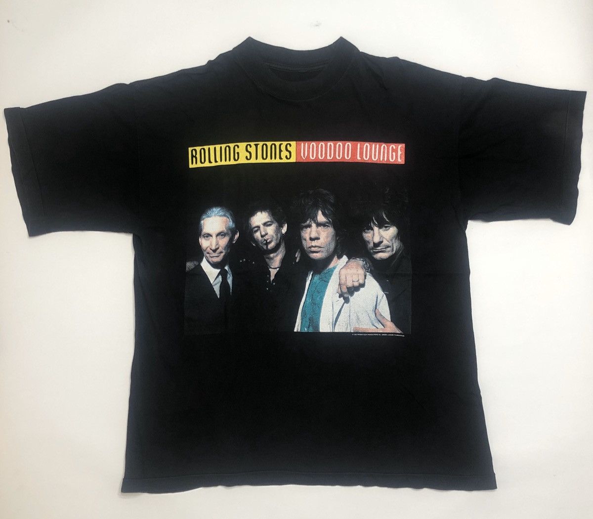 Band Tees × The Rolling Stones × Vintage Vintage The Rolling Stones Tour 94/95 Size US XL / EU 56 / 4 - 1 Thumbnail