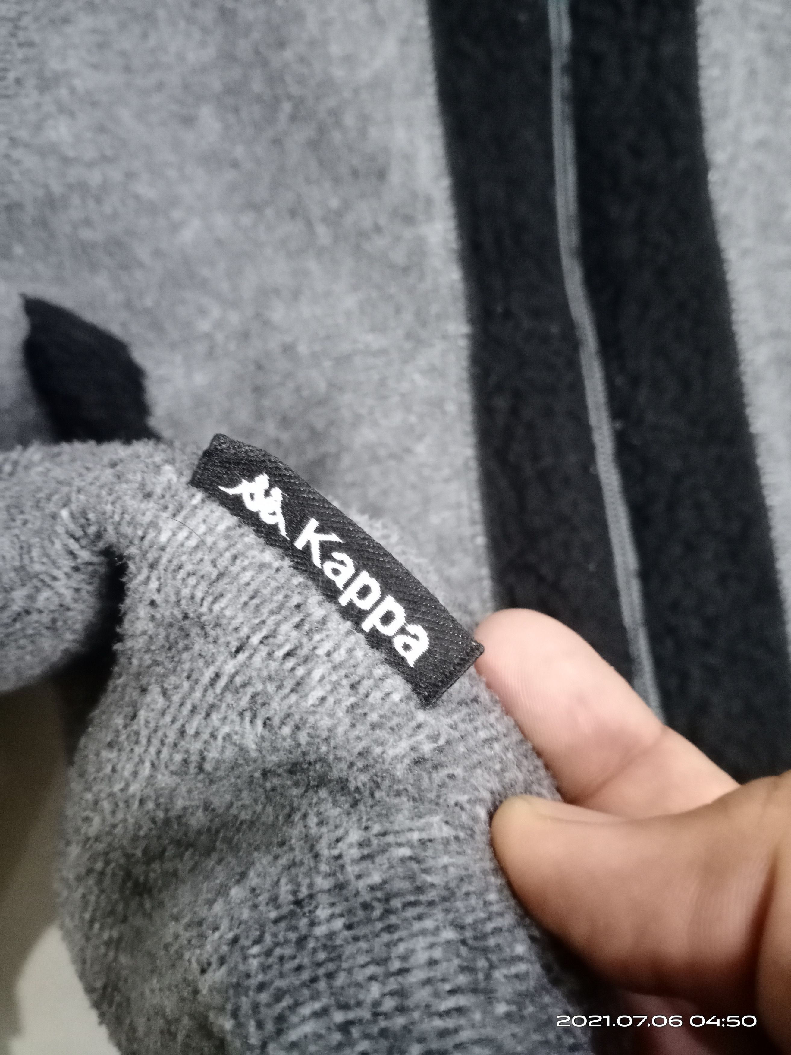 Kappa × Vintage VINTAGE KAPPA AEROTHERMO FLEECE ZIPPER HOODIE JACKET Size US L / EU 52-54 / 3 - 9 Thumbnail