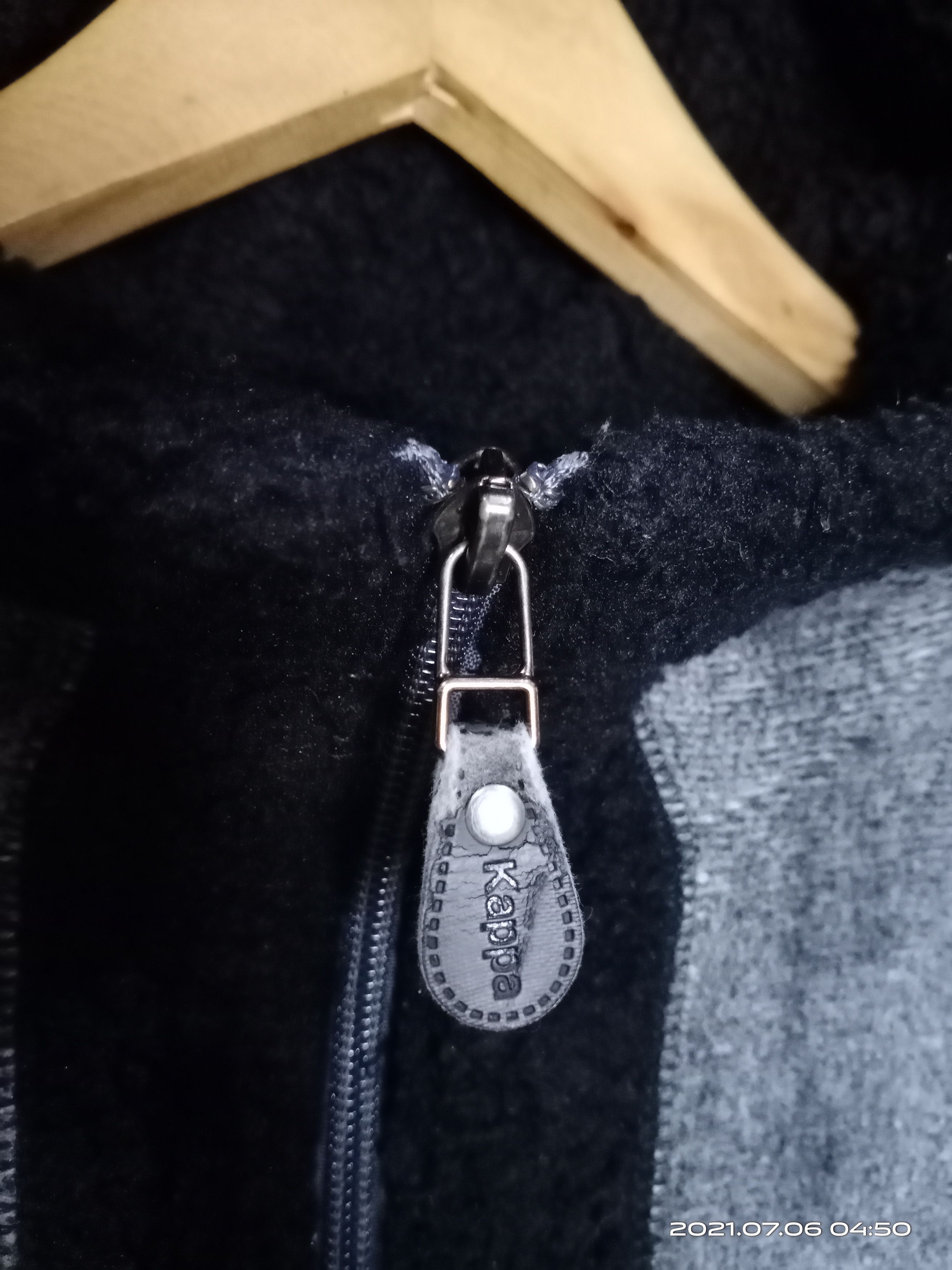 Kappa × Vintage VINTAGE KAPPA AEROTHERMO FLEECE ZIPPER HOODIE JACKET Size US L / EU 52-54 / 3 - 8 Thumbnail