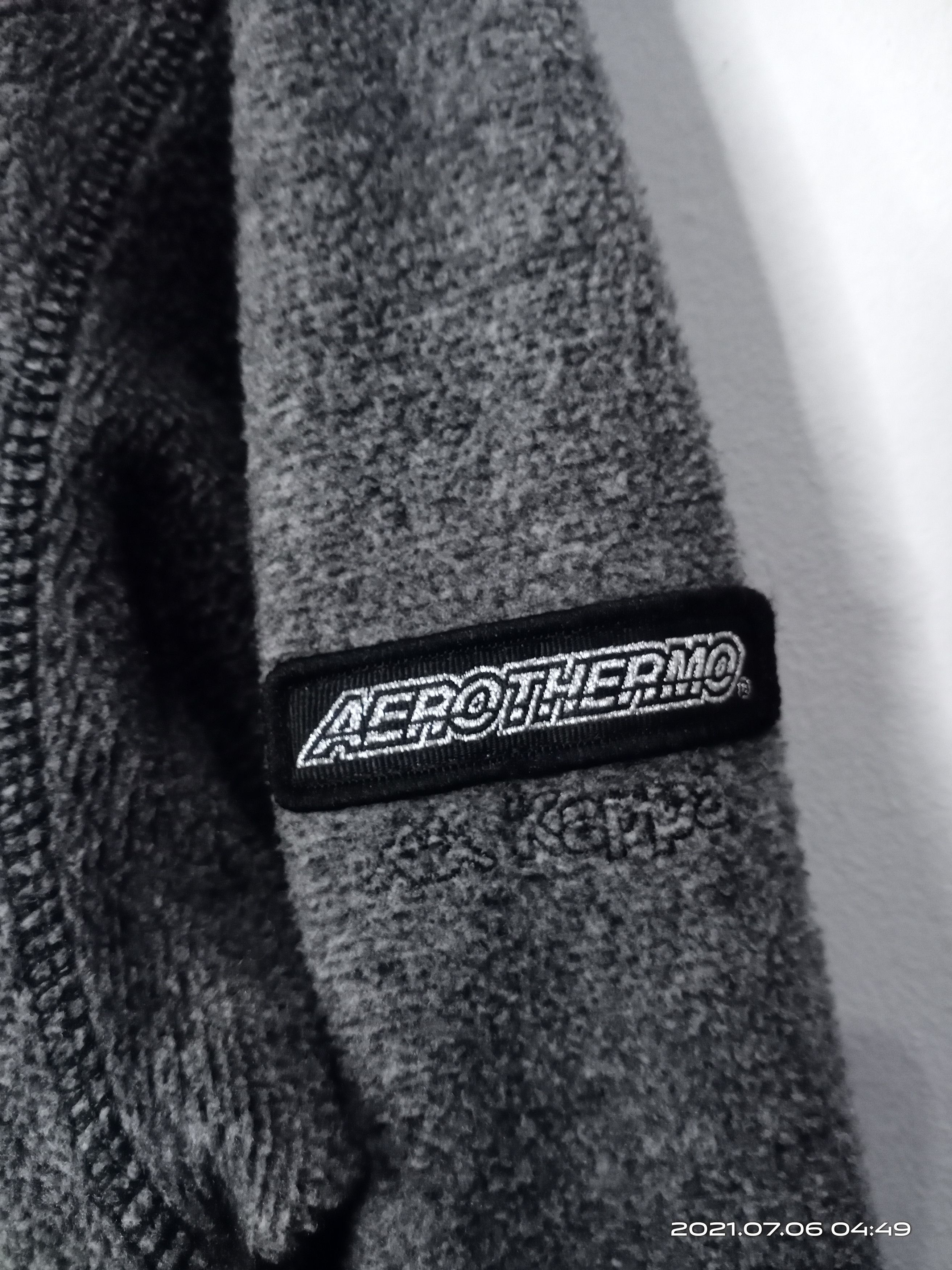 Kappa × Vintage VINTAGE KAPPA AEROTHERMO FLEECE ZIPPER HOODIE JACKET Size US L / EU 52-54 / 3 - 11 Thumbnail
