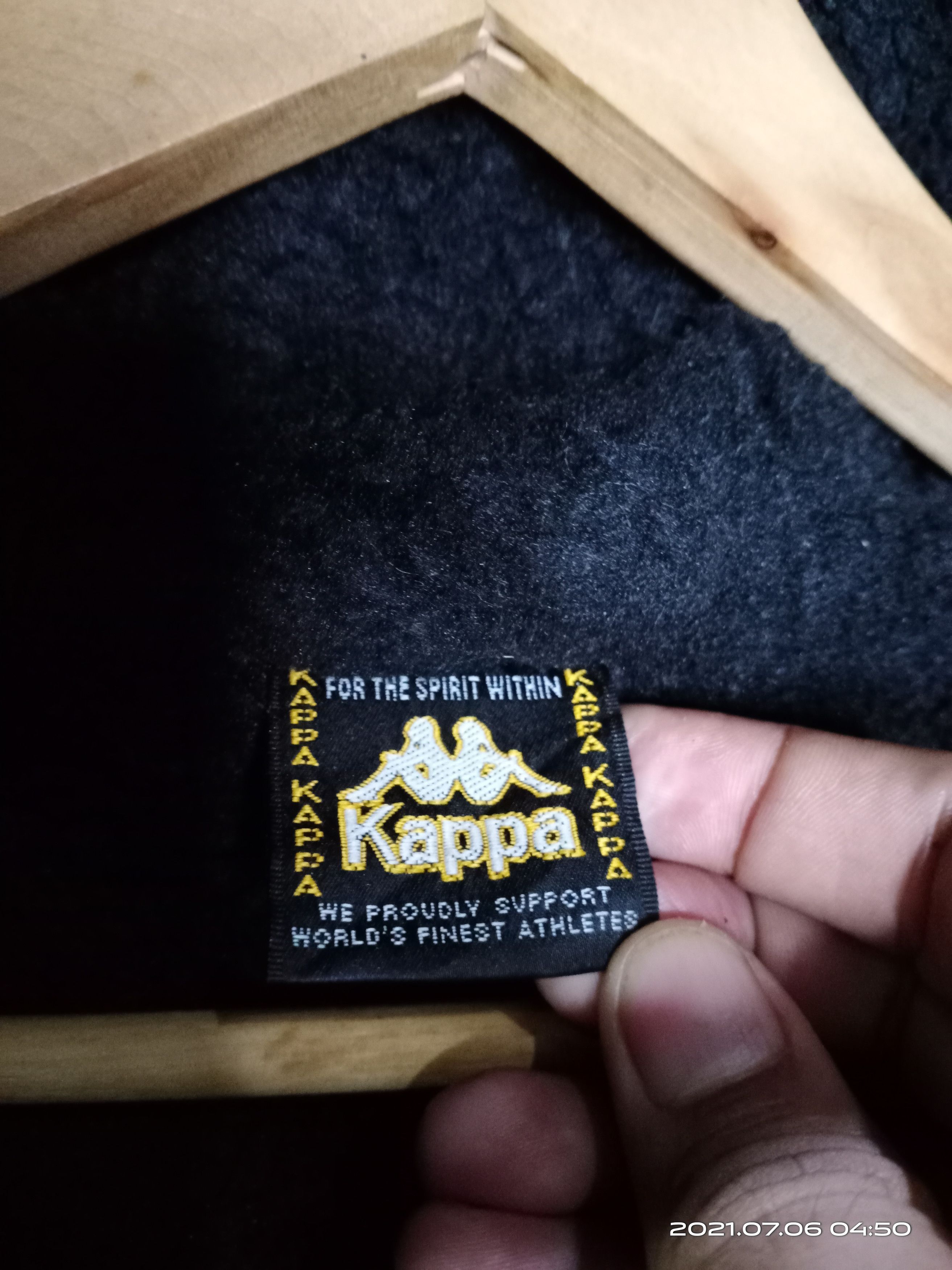 Kappa × Vintage VINTAGE KAPPA AEROTHERMO FLEECE ZIPPER HOODIE JACKET Size US L / EU 52-54 / 3 - 6 Thumbnail