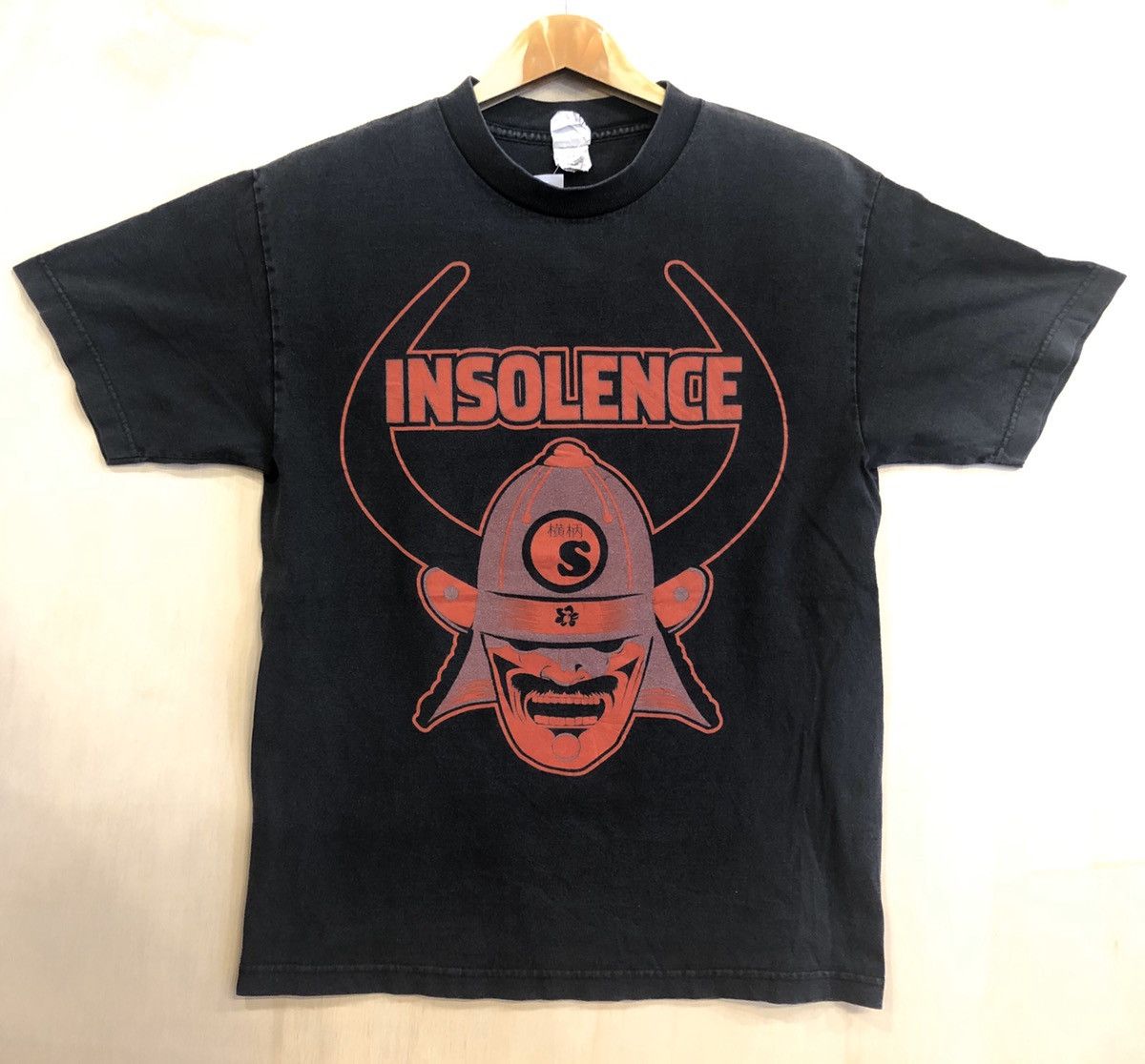 image of Band Tees x Rock Band Insolence Band Black Metal Tee, Men's (Size Large)