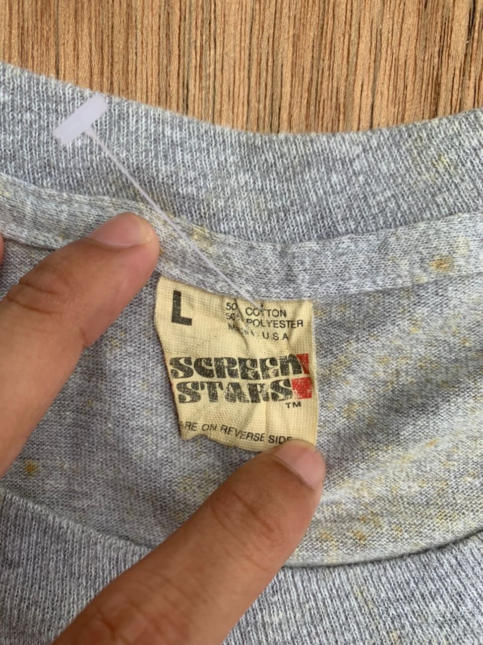 Band Tees × Vintage Vintage Tee D 34 US Festival 80s Band tour tee Size US L / EU 52-54 / 3 - 5 Thumbnail