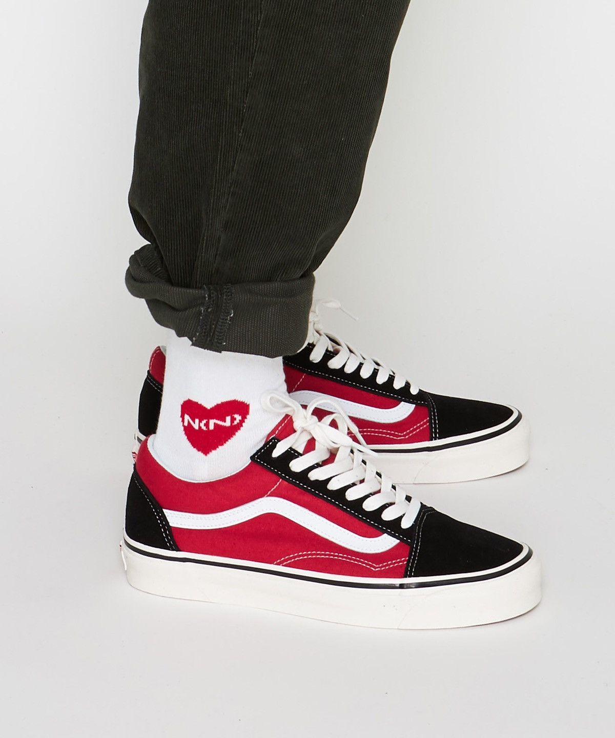 Number (N)ine N(N) Heart Socks Size ONE SIZE - 2 Thumbnail