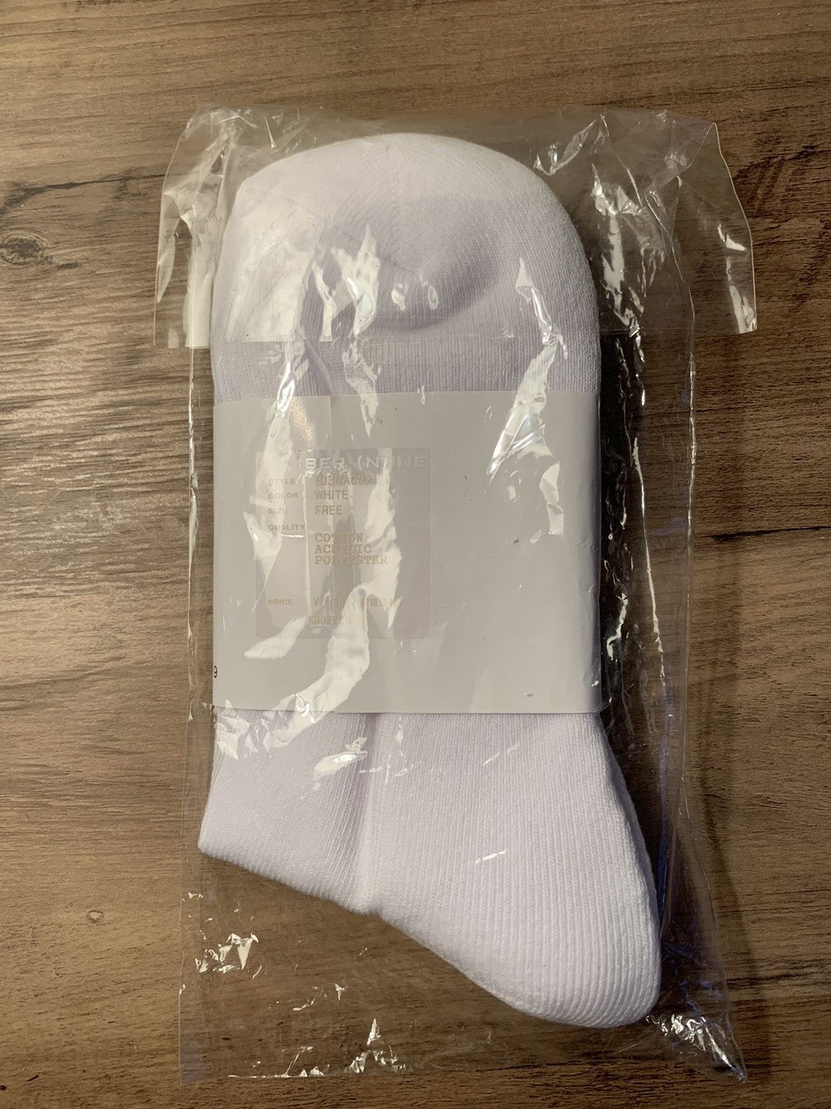 Number (N)ine N(N) Heart Socks Size ONE SIZE - 6 Thumbnail