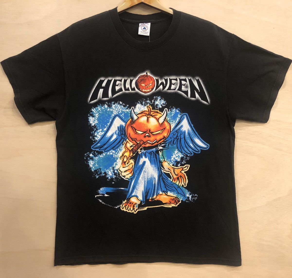 Band Tees Vintage HELLOWEEN Better Than Raw WORLD TOUR Size US L / EU 52-54 / 3 - 1 Thumbnail